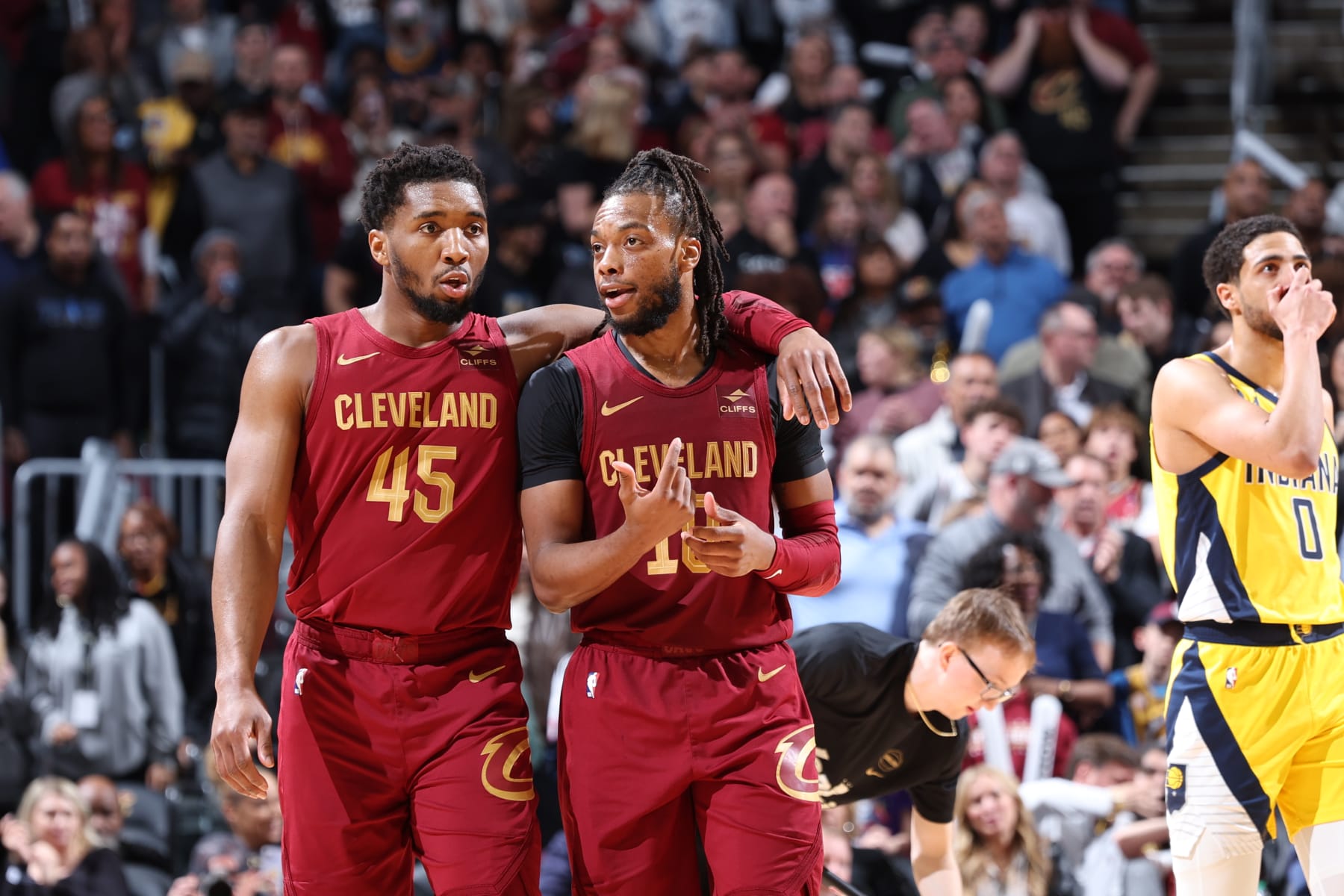 Donovan Mitchell and Darius Garland