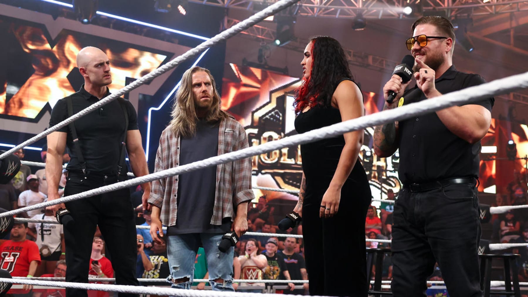Schism seems to be splintering at the worst time as The Dyad will put their NXT careers on the line against The Creed Brothers.