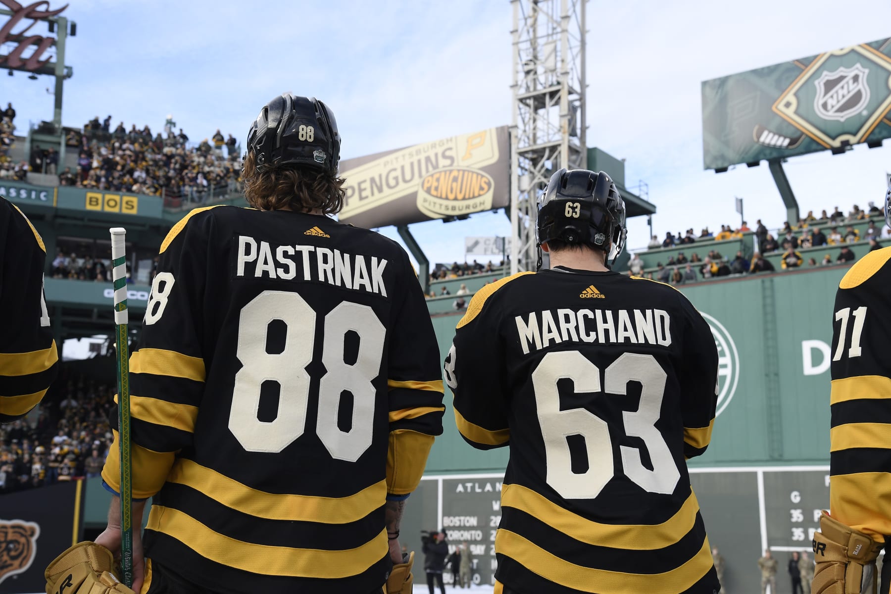 David PastrÅák and Brad Marchand will be the foundation of the Bruins with Bergeron now retired.