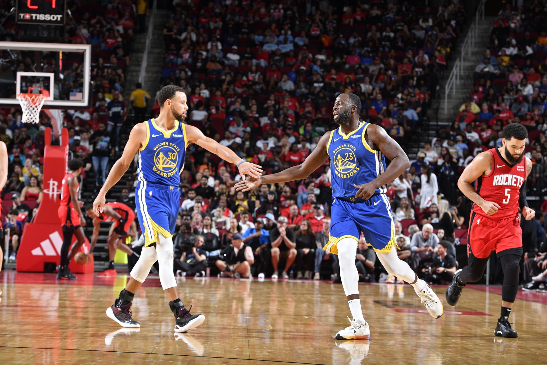 Stephen Curry and Draymond Green