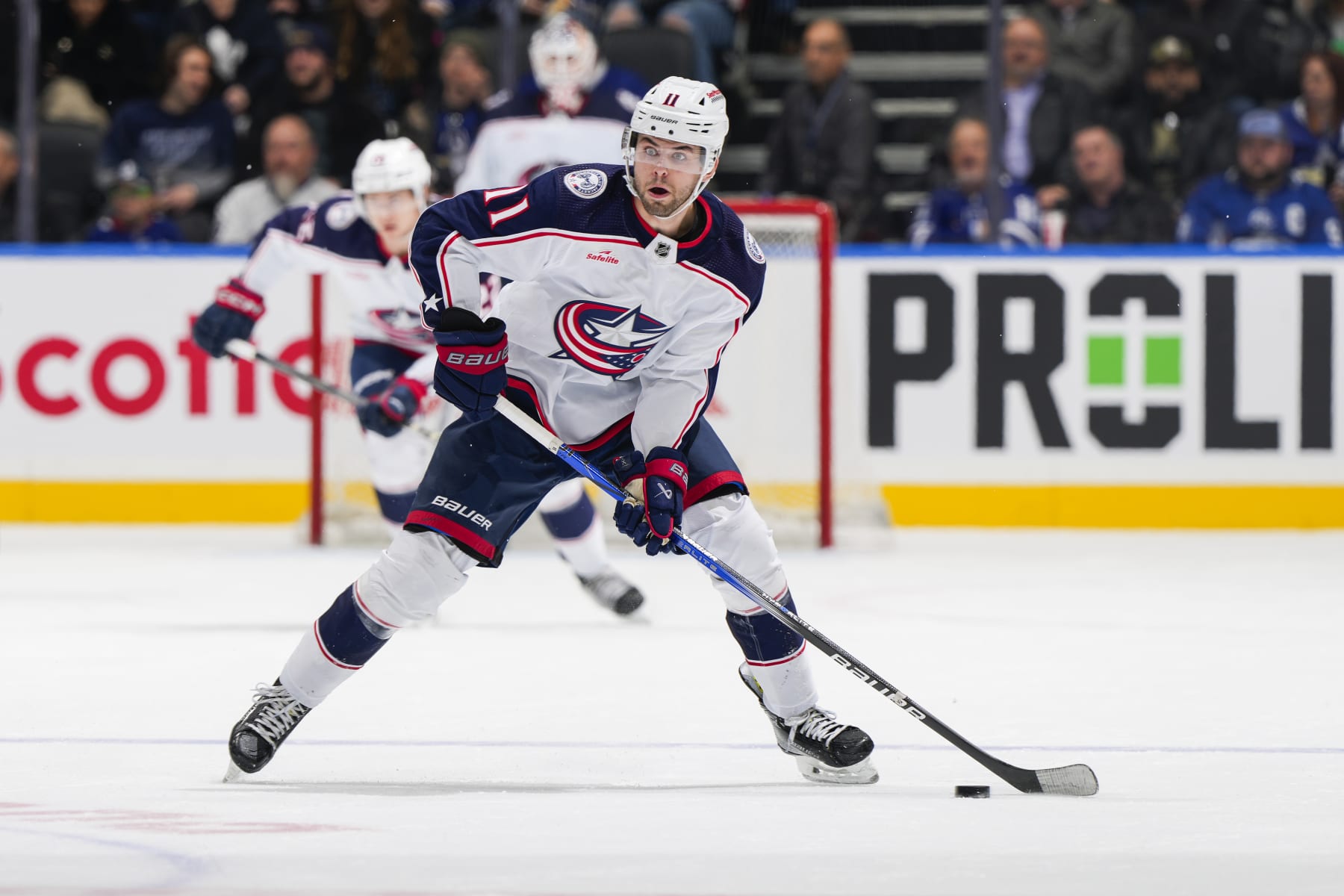 Adam Fantilli has been one of the few bright spots for the Blue Jackets.
