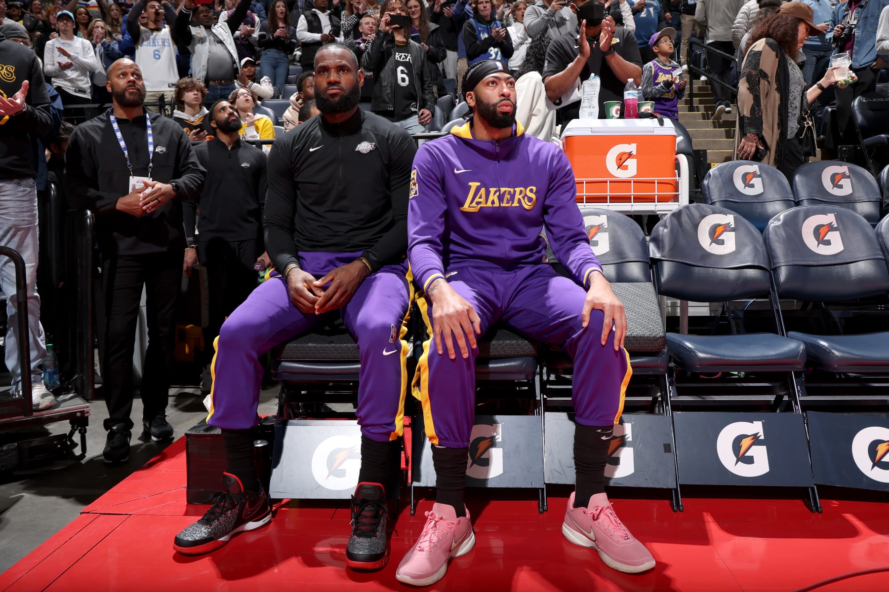 LeBron James and Anthony Davis