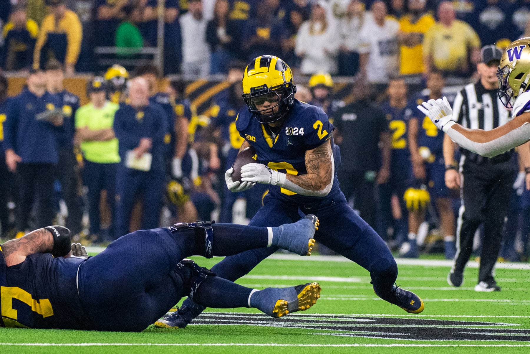 Michigan running back Blake Corum