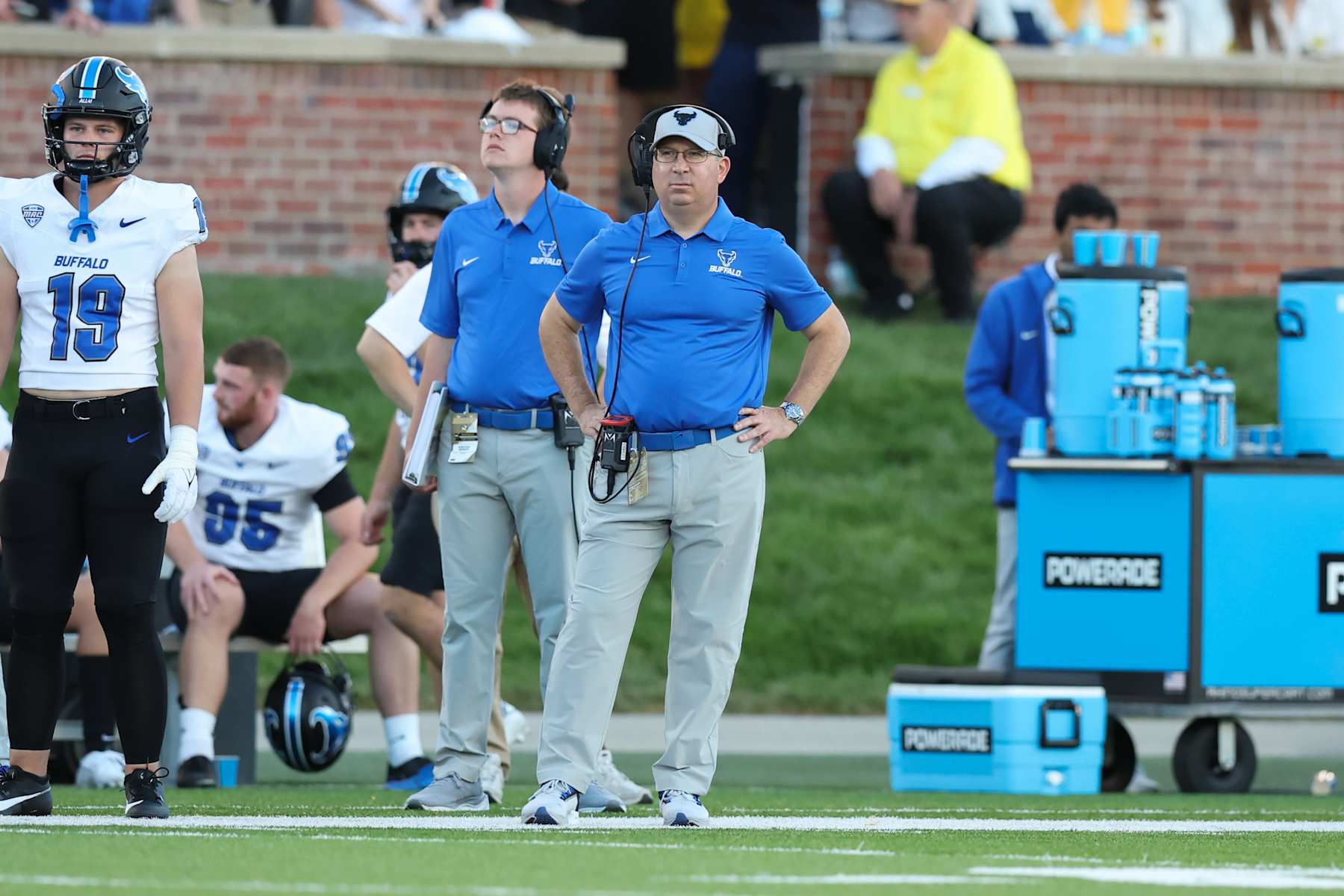 Buffalo Bulls head coach Pete Lembo