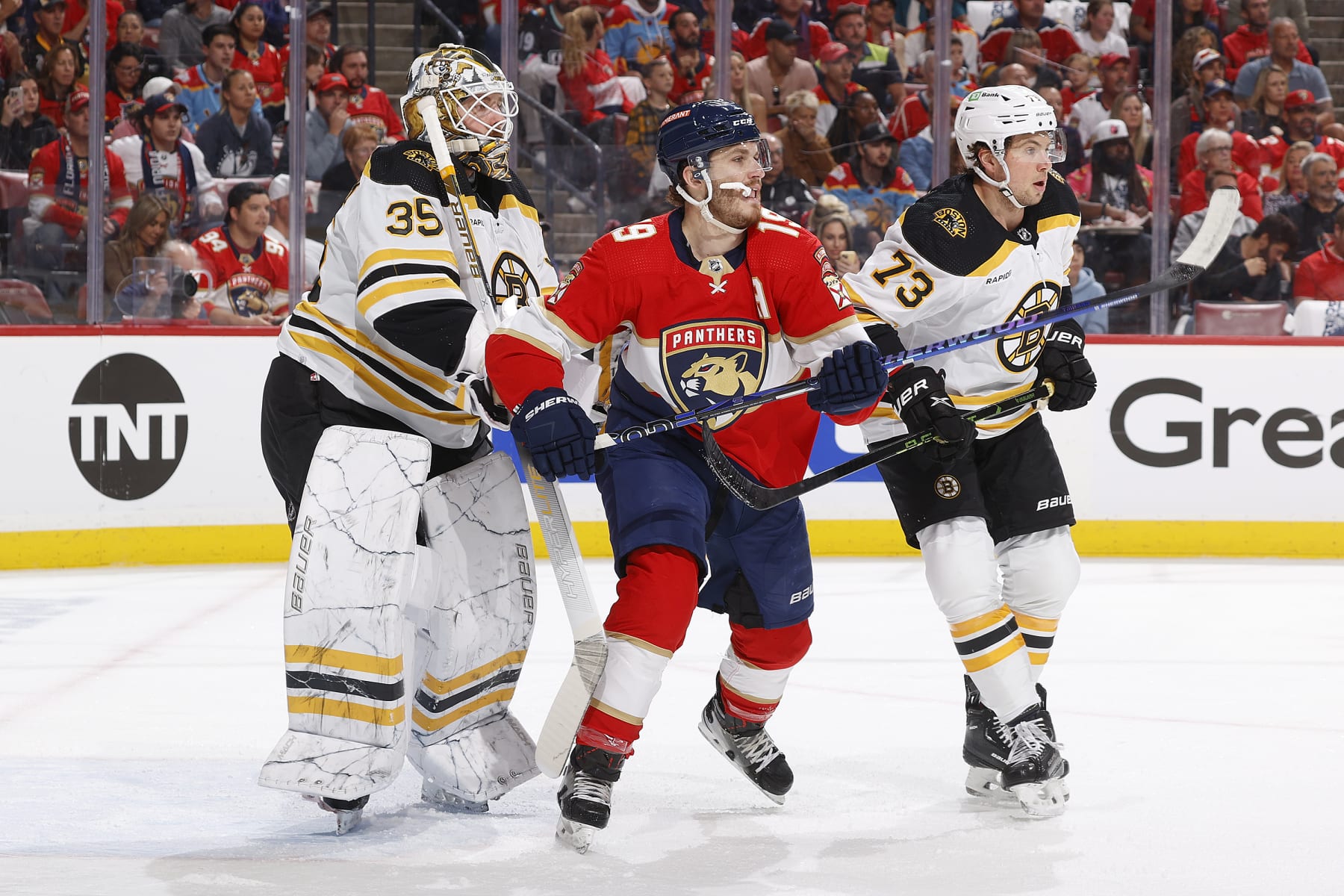 Can Matthew Tkachuk and the Panthers pull off the gigantic upset against Charlie McAvoy, Linus Ullmark and the Bruins?