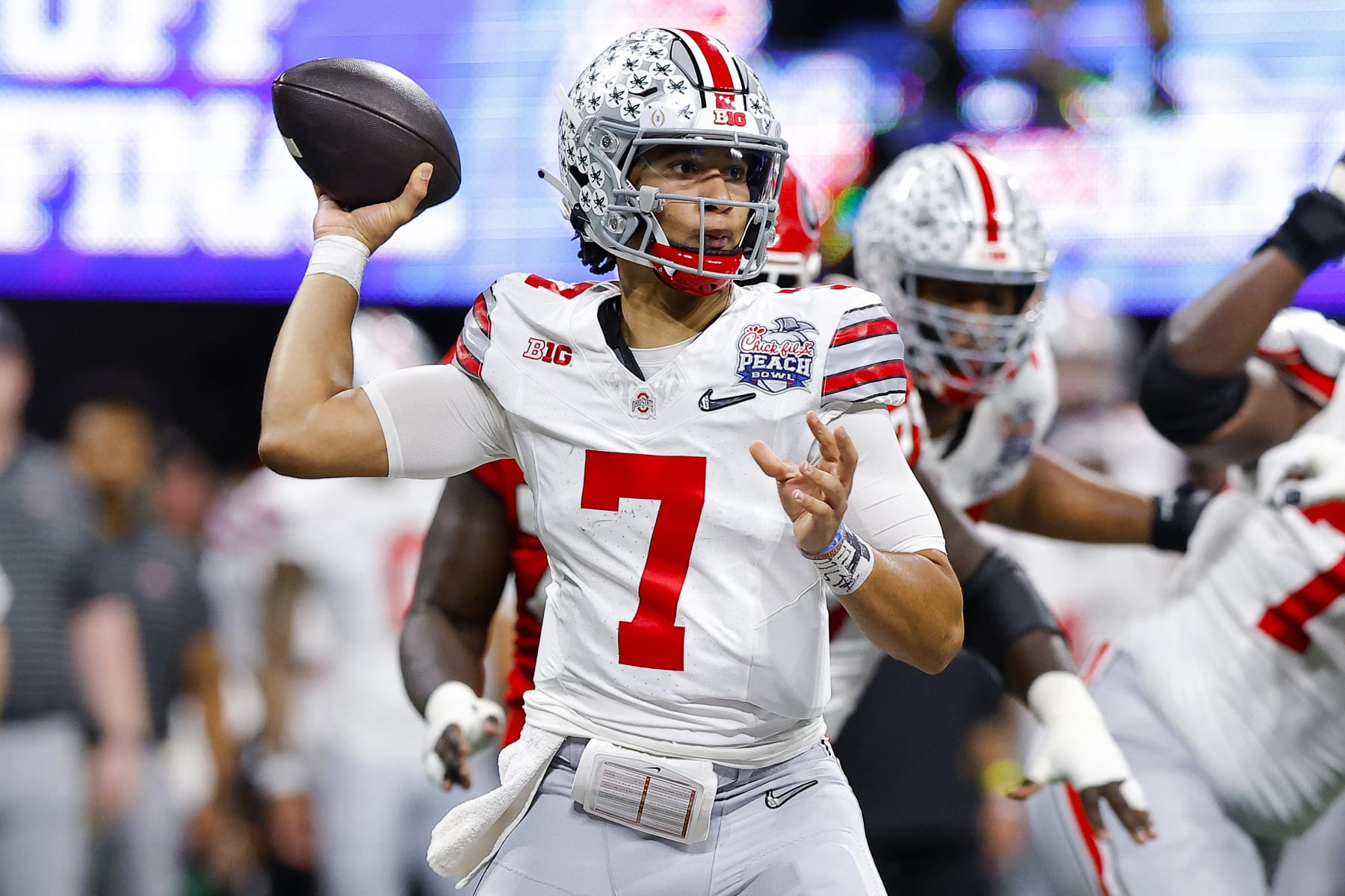 Ohio State quarterback C.J. Stroud