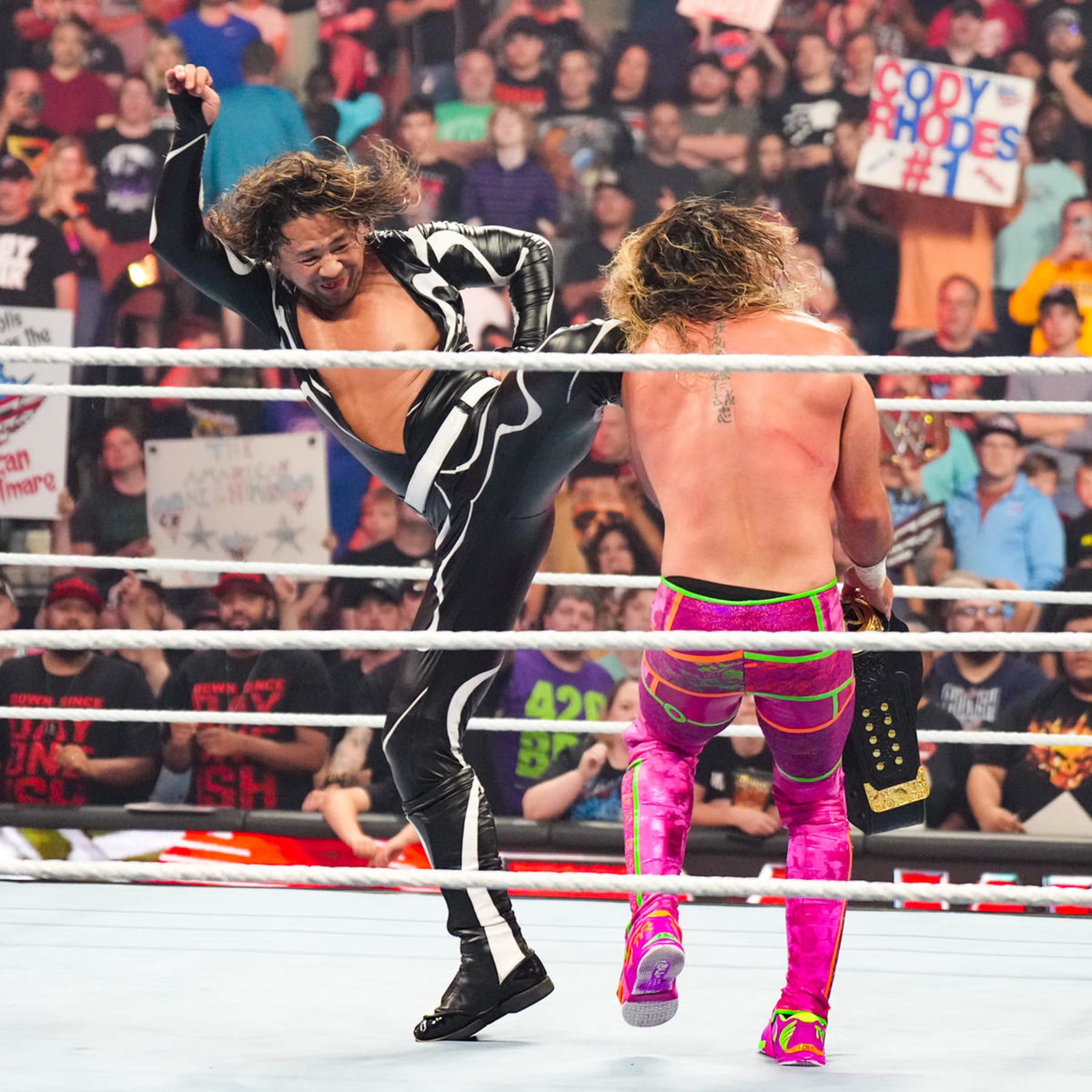 Shinsuke Nakamura beat Bronson Reed and helped Seth Rollins and Cody Rhodes win the main event, only to attack The Visionary afterward.