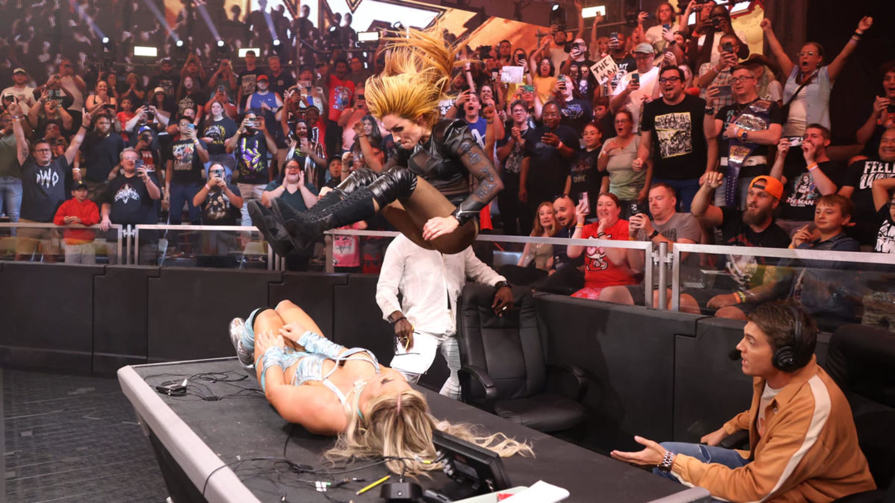 Becky Lynch and Tiffany Stratton will meet in an NXT Women's Championship rematch, but at No Mercy, it will be Extreme Rules.