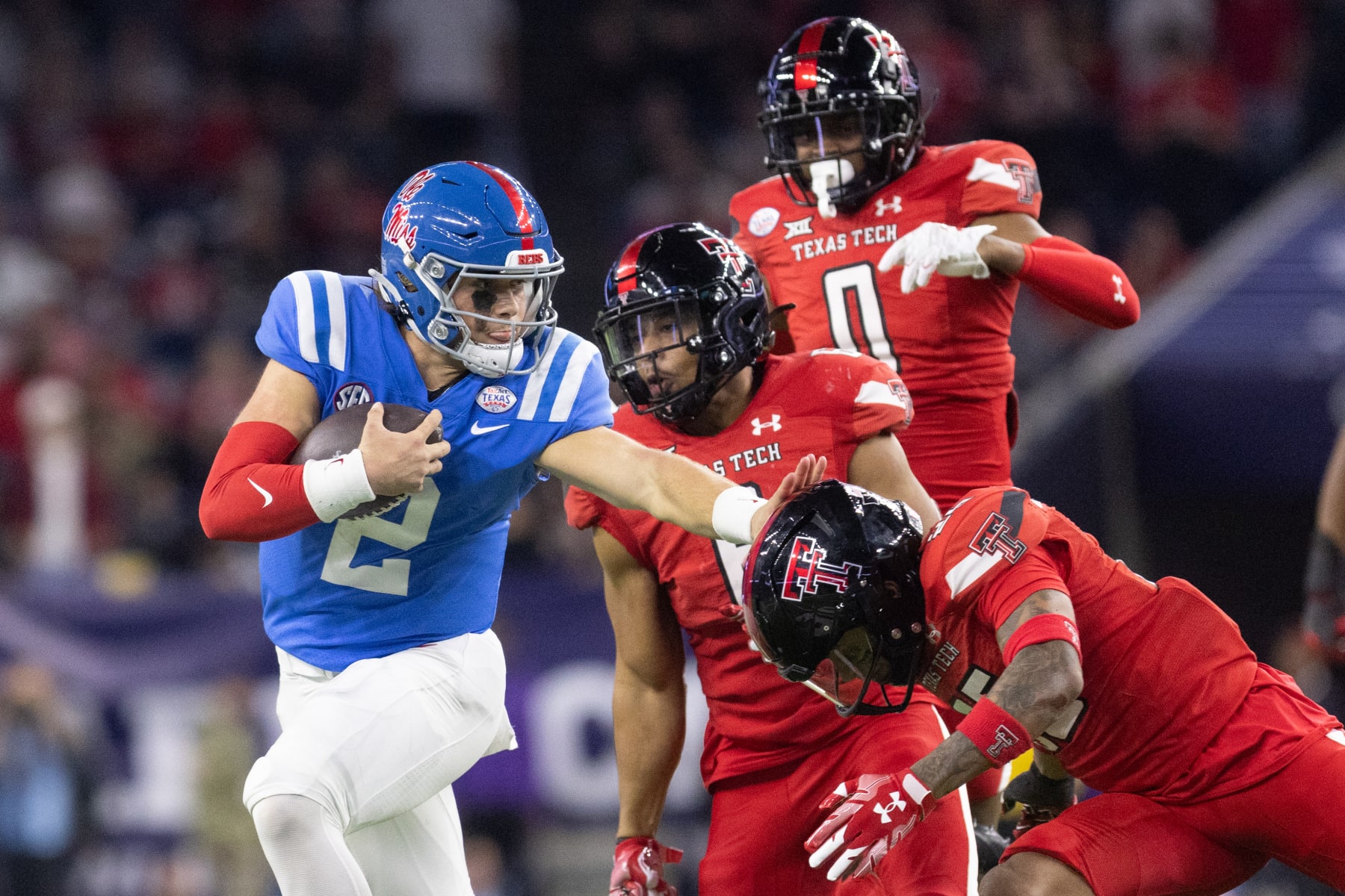 Ole Miss quarterback Jaxson Dart