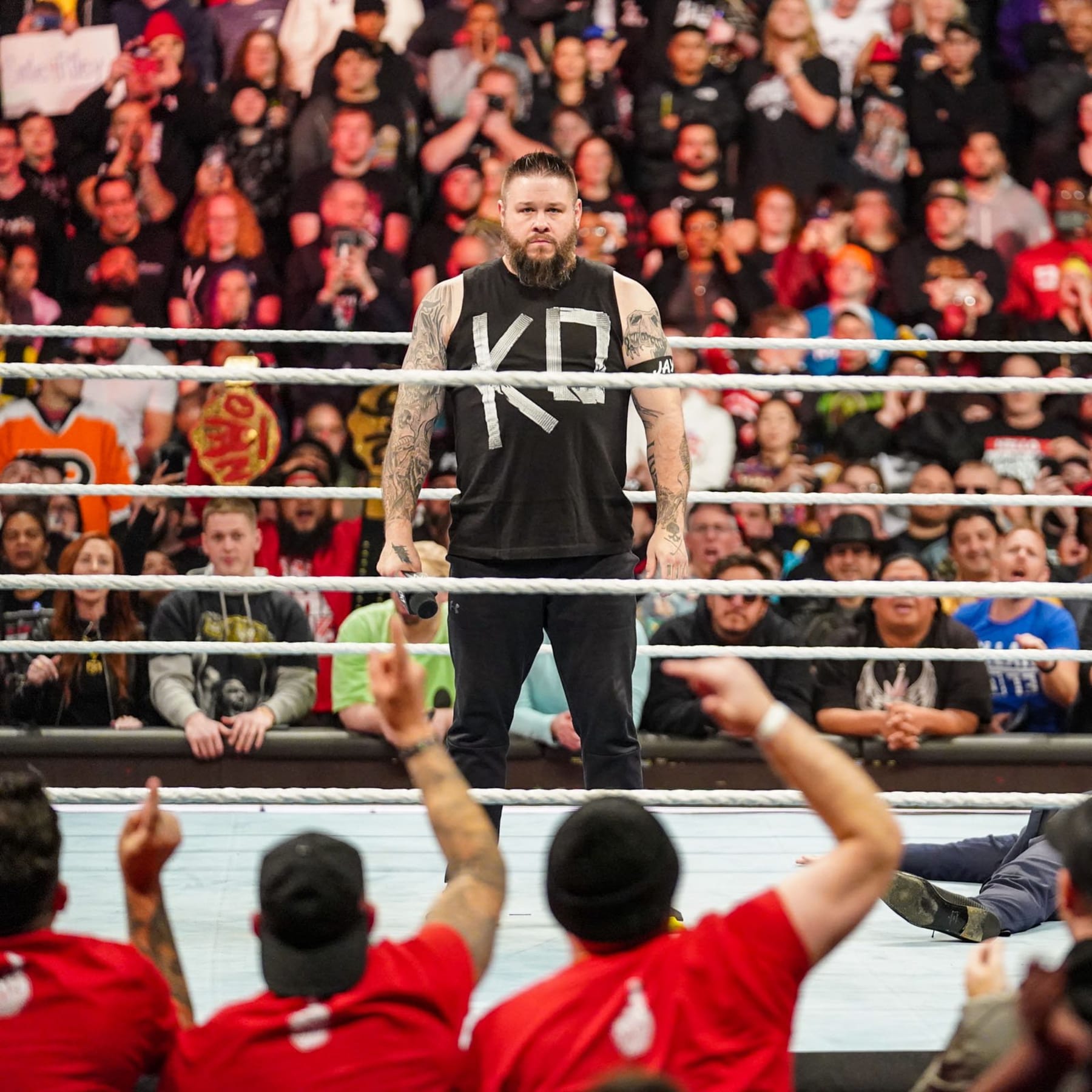 Was Kevin Owens able to send one last message to Roman Reigns Friday?