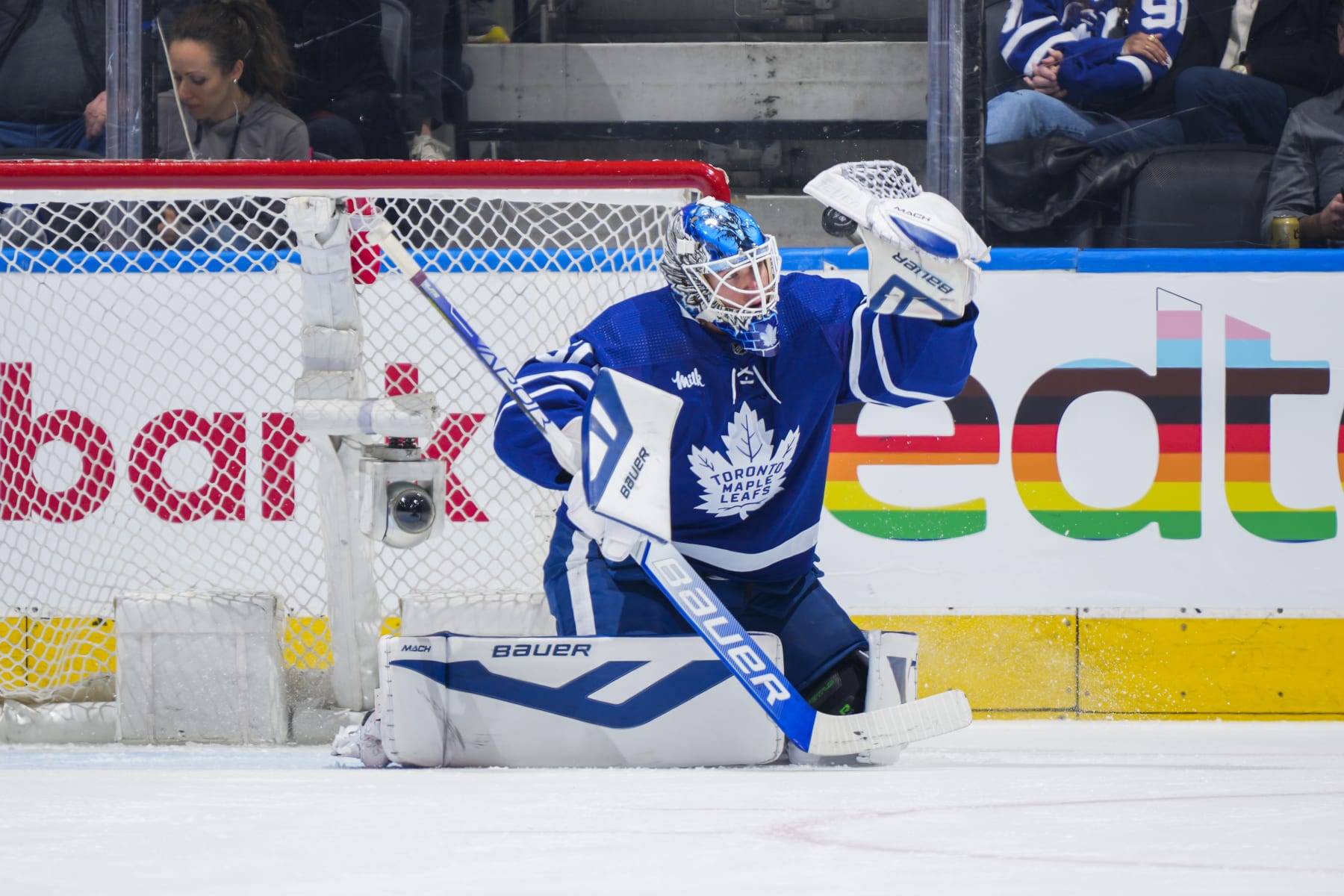 Toronto has gotten good performances from Joseph Woll in between the pipes.