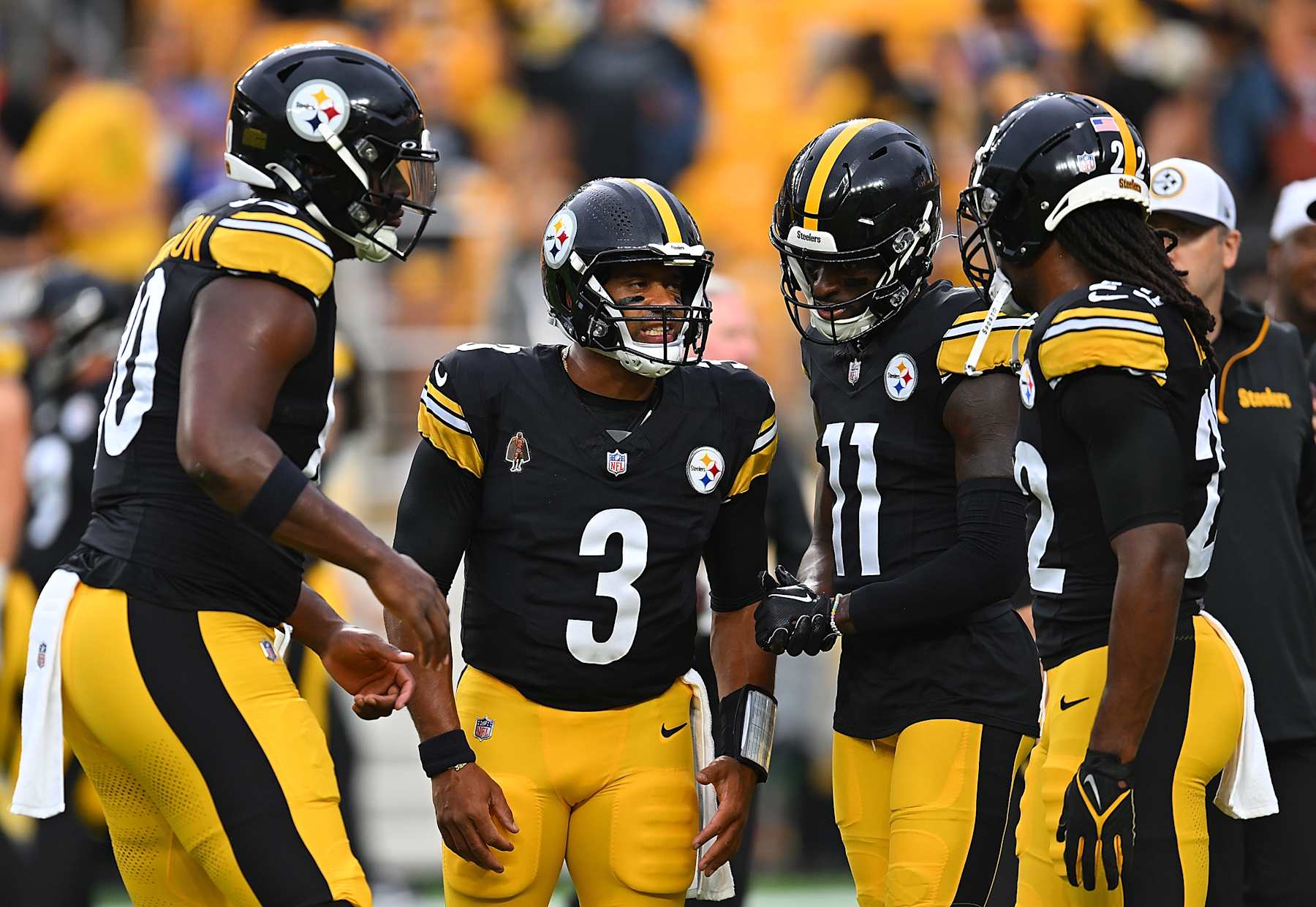 Pittsburgh Steelers quarterback Russell Wilson