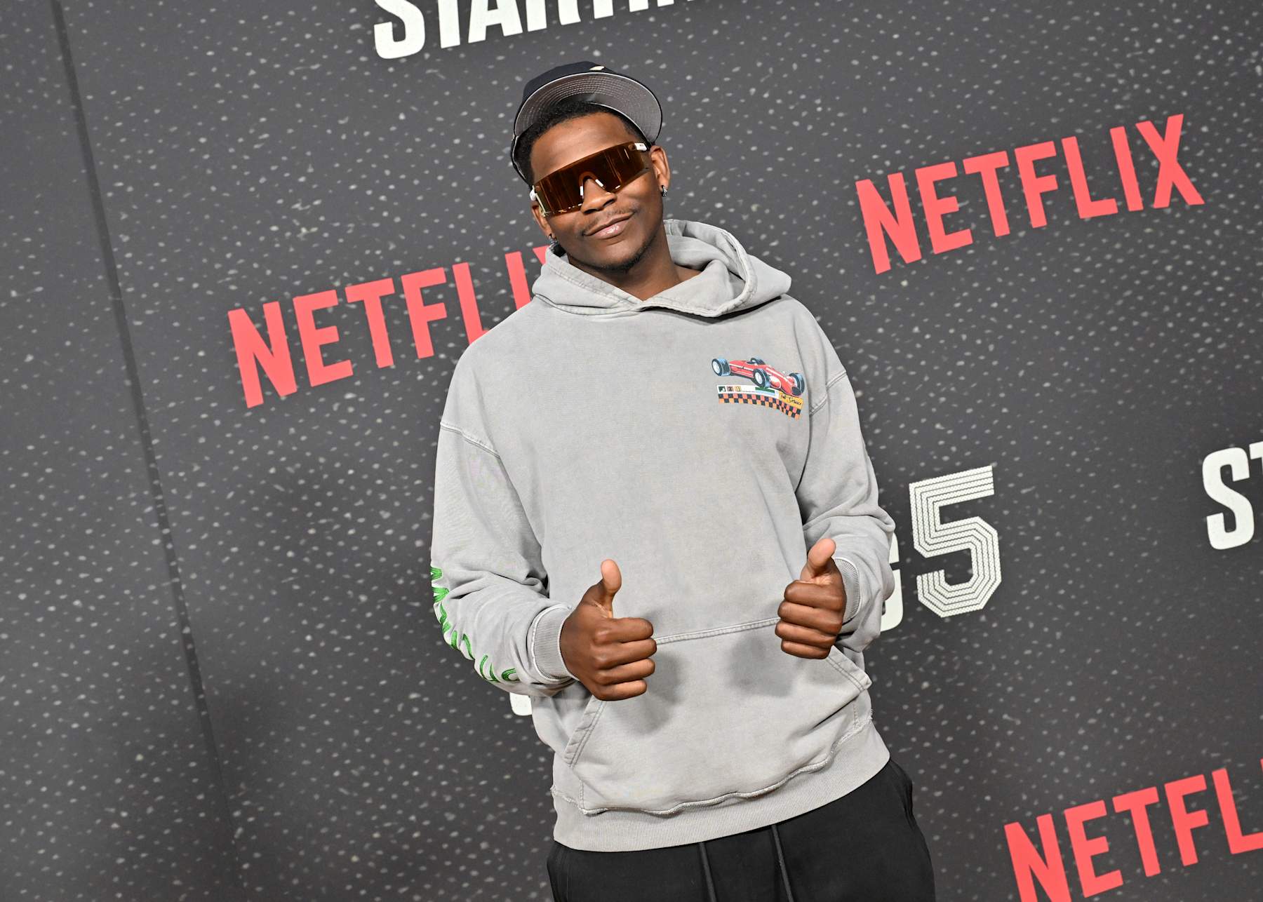 LOS ANGELES, CALIFORNIA - SEPTEMBER 23: Anthony Edwards attends the Los Angeles Premiere of Netflix's "Starting 5" at The Egyptian Theatre Hollywood on September 23, 2024 in Los Angeles, California. (Photo by Axelle/Bauer-Griffin/FilmMagic)