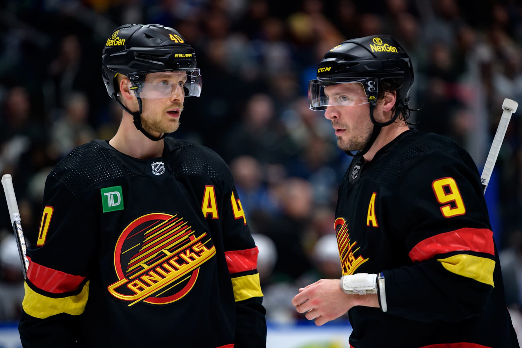 Elias Pettersson and J.T. Miller.