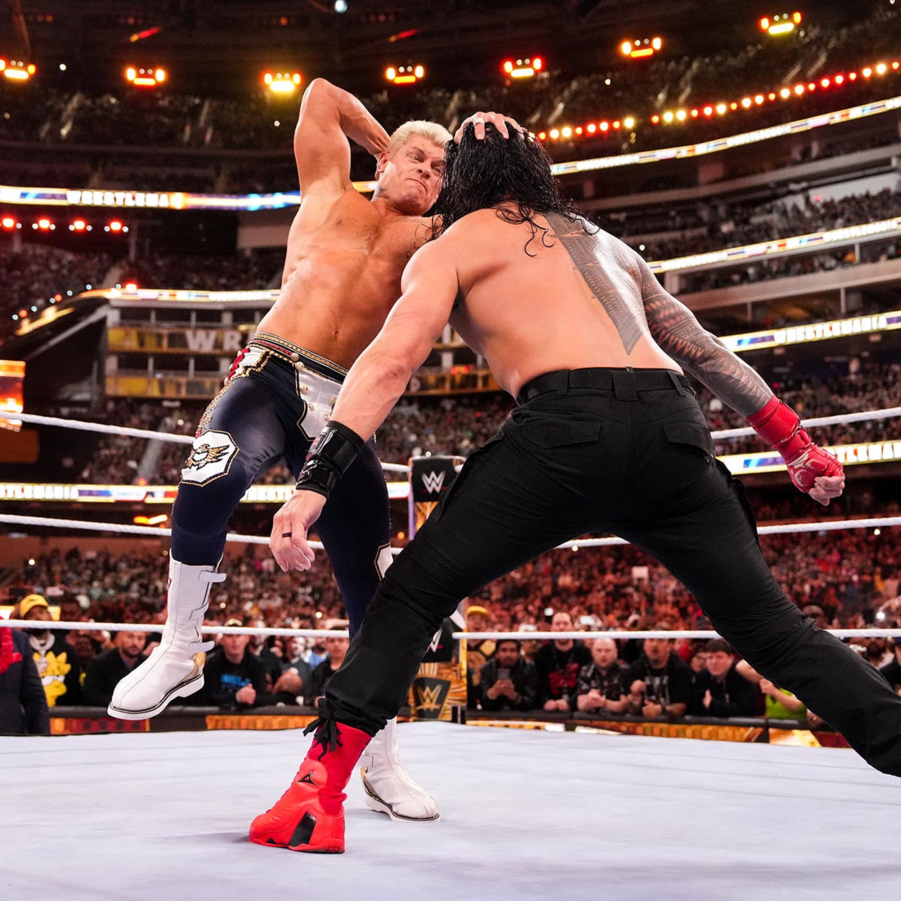 Cody Rhodes could not beat Roman Reigns at WrestleMania 39, but he should get another opportunity next year. Cody Rhodes could not beat Roman Reigns at WrestleMania 39, but he should get another opportunity next year.