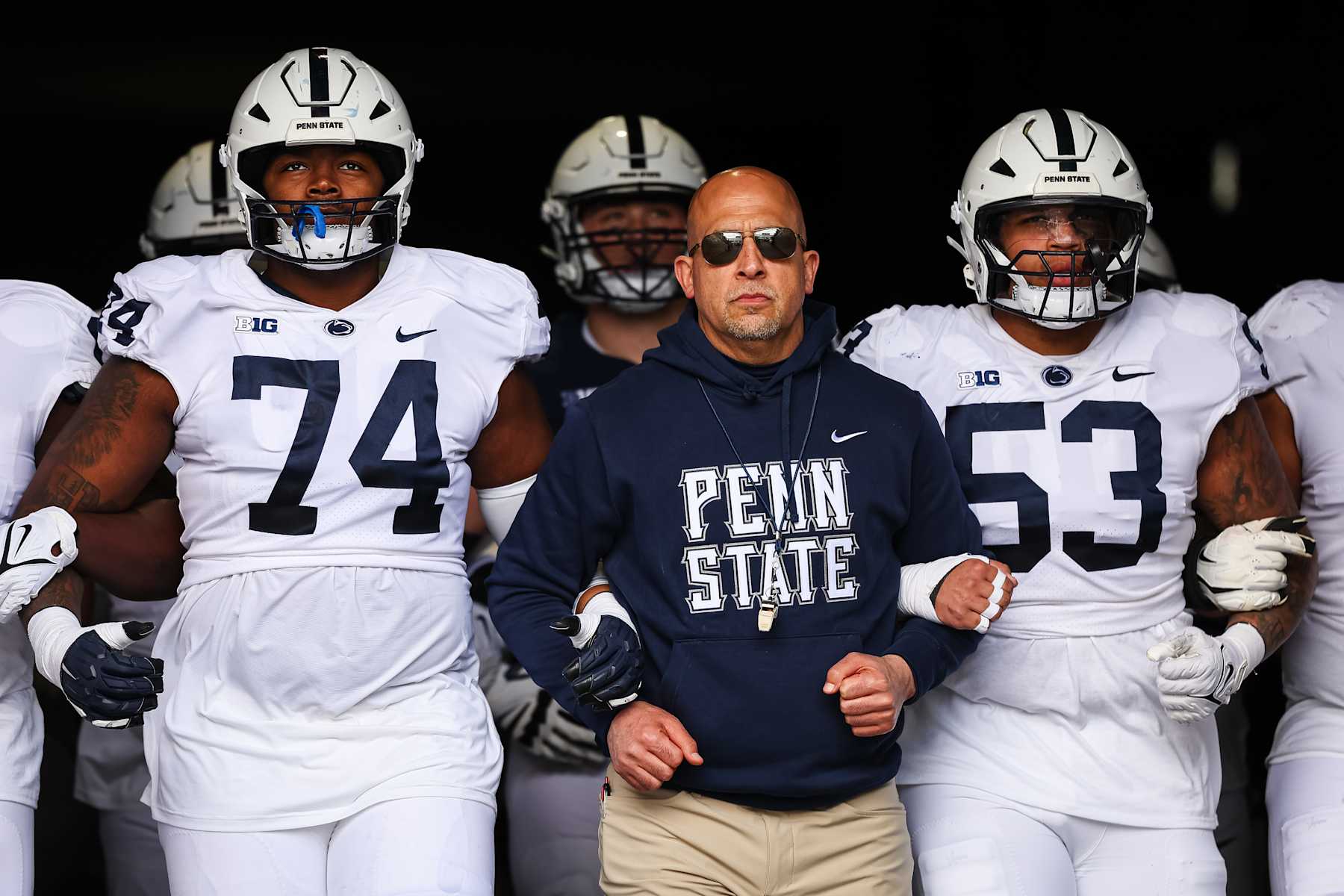 Penn State head coach James Franklin 