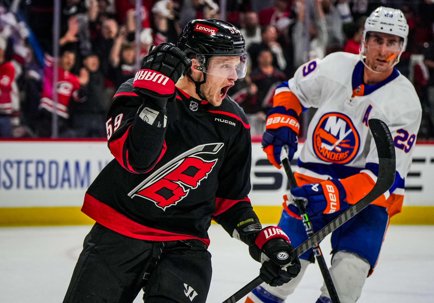 Jake Guentzel and Brock Nelson.