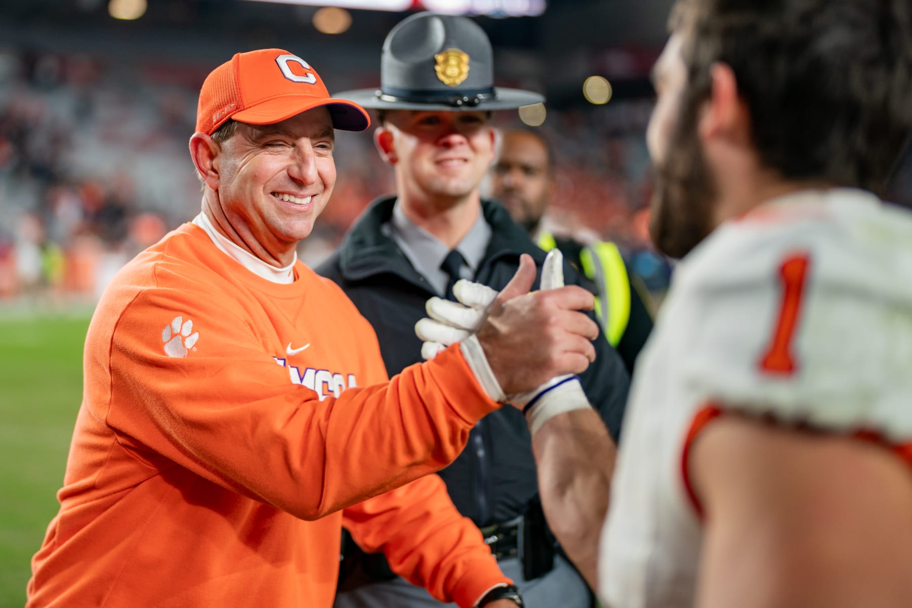 Clemson head coach Dabo Swinney