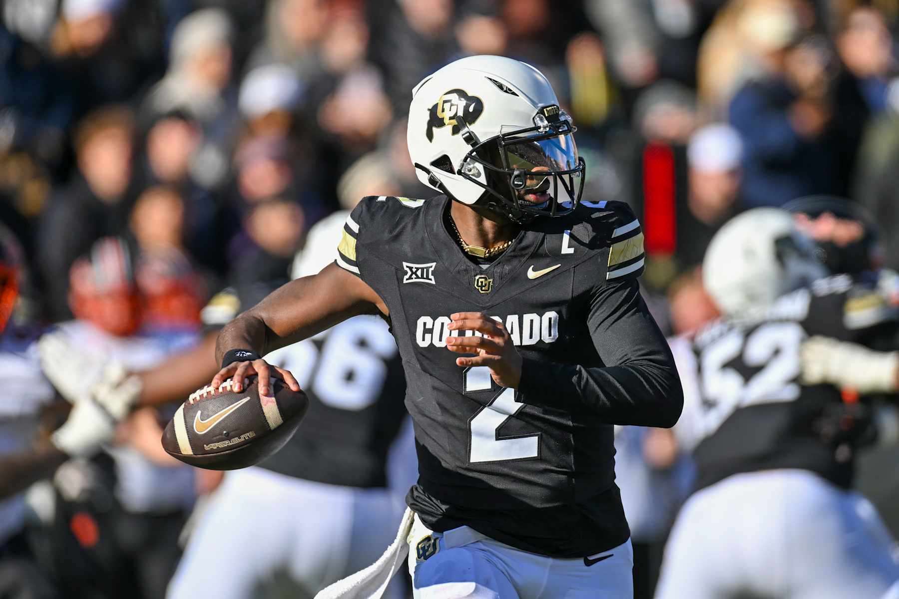 Colorado Buffaloes quarterback Shedeur Sanders