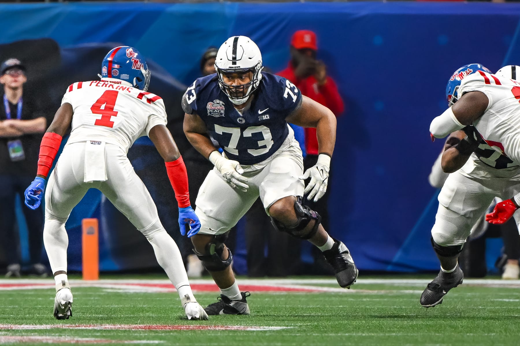 Penn State offensive tackle Caedan Wallace