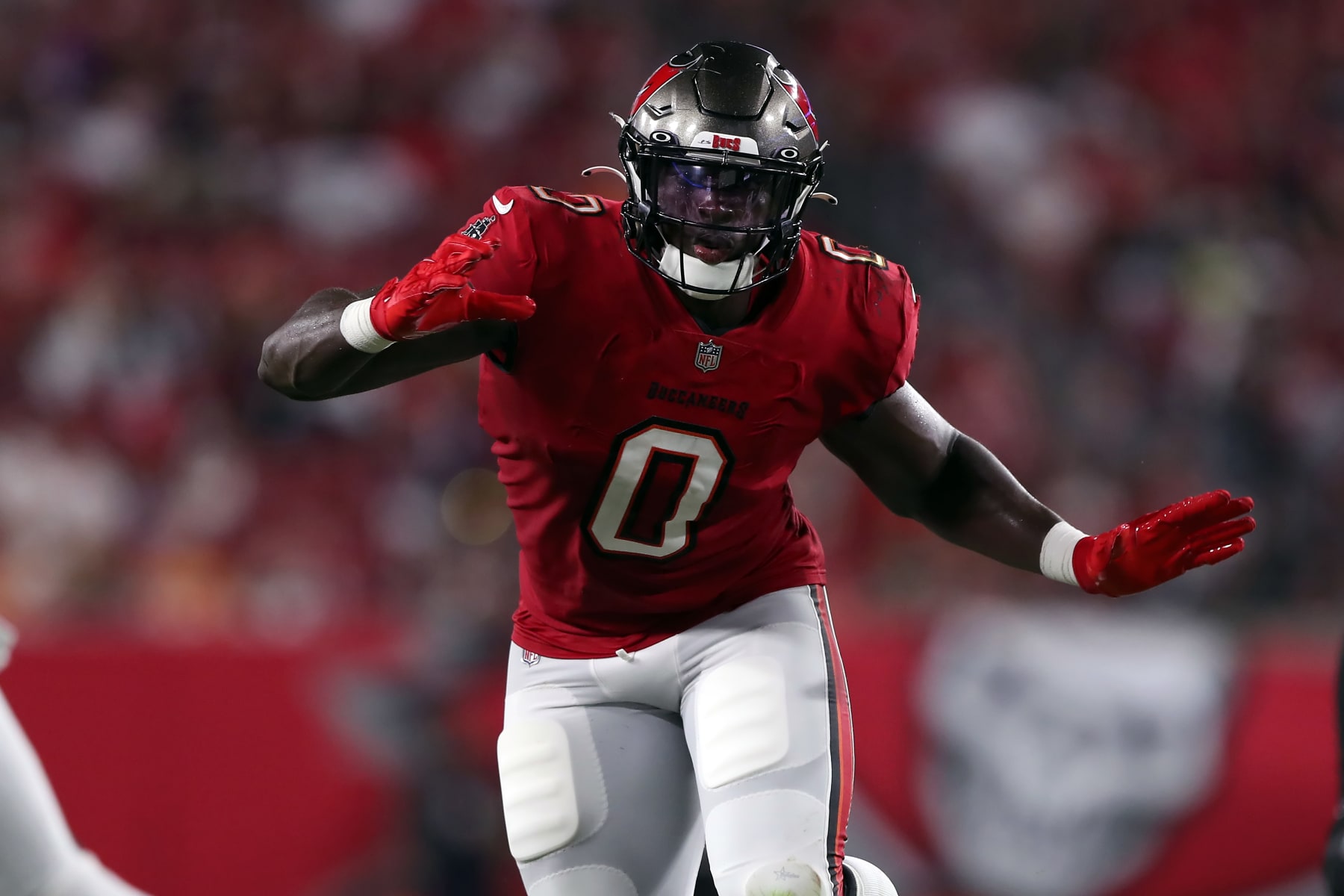Tampa Bay Buccaneers rookie edge-rusher YaYa Diaby