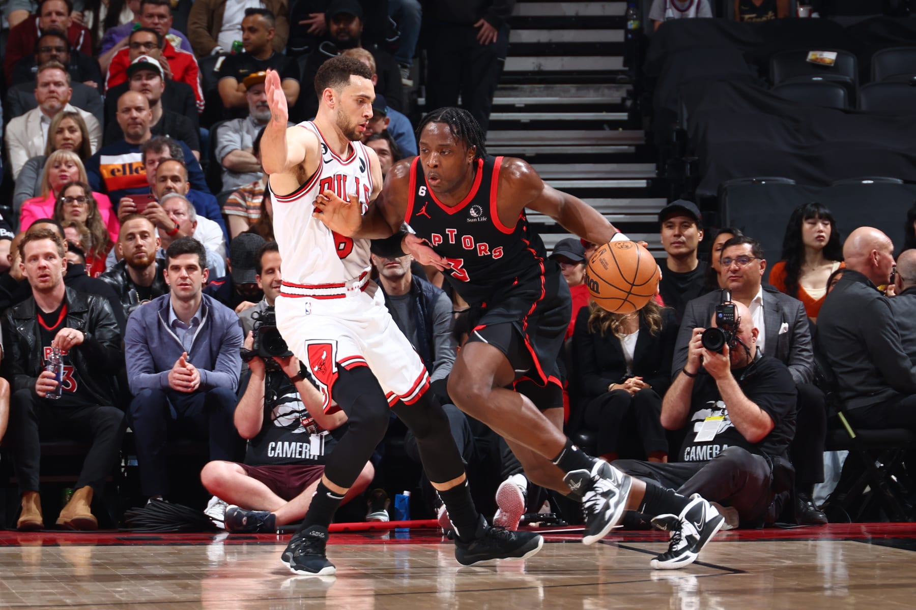 Zach LaVine and OG Anunoby