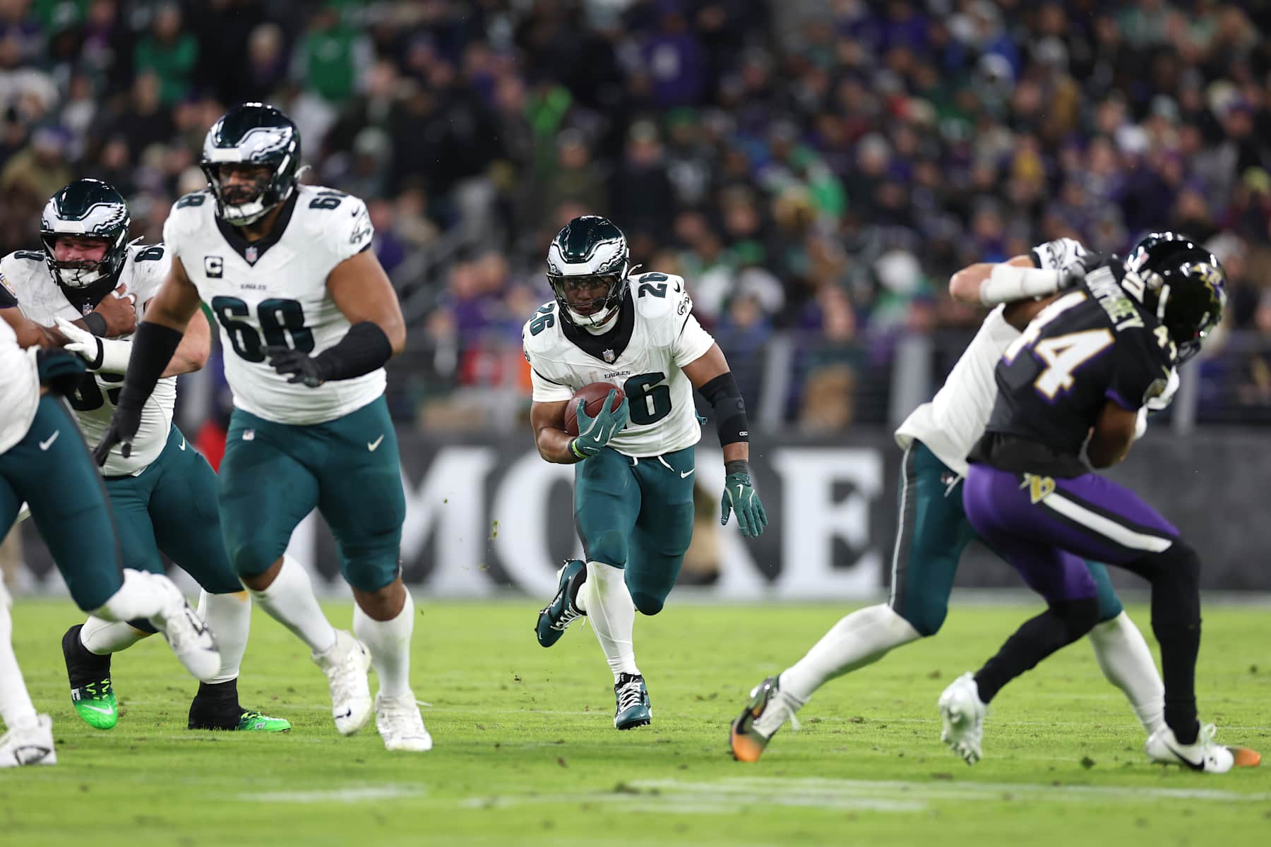 Philadelphia Eagles running back Saquon Barkley