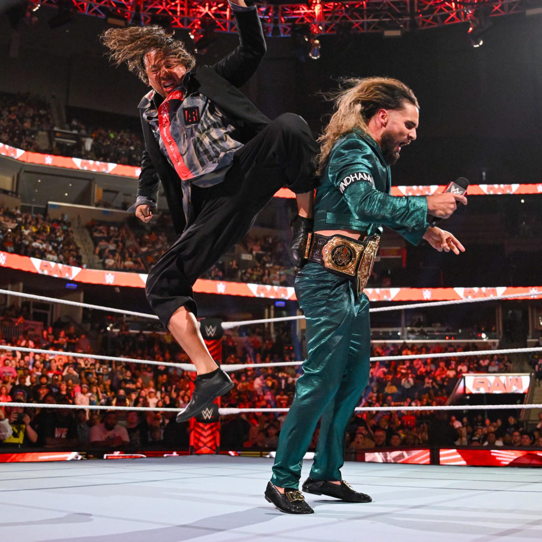 Shinsuke Nakamura took another cheap shot at Seth Rollins ahead of their match at Payback.