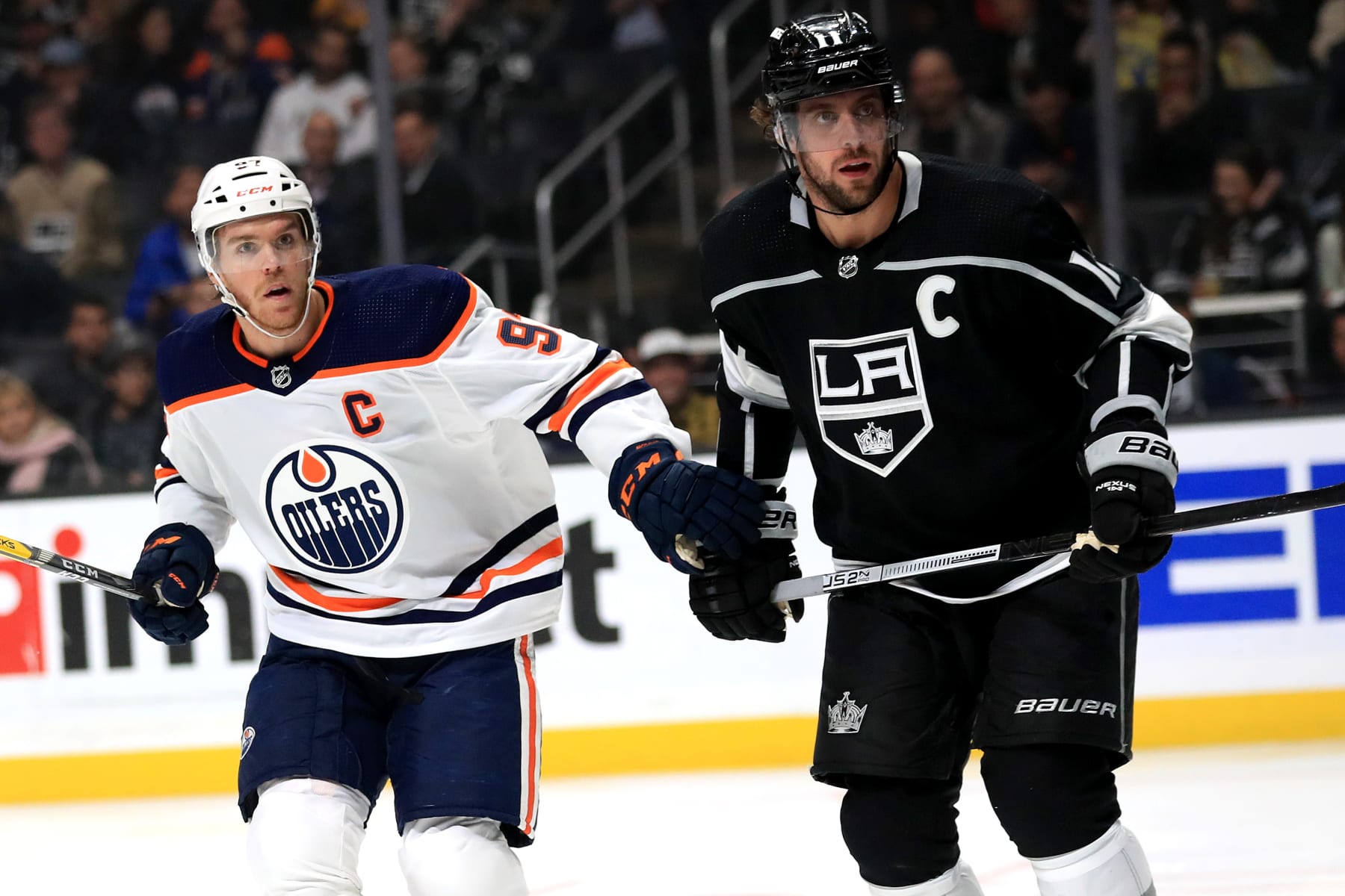 Connor McDavid and Anze Kopitar.