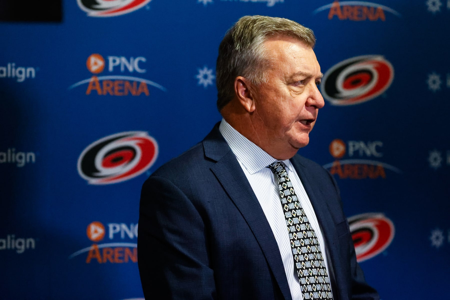 Hurricanes general manager Don Waddell.