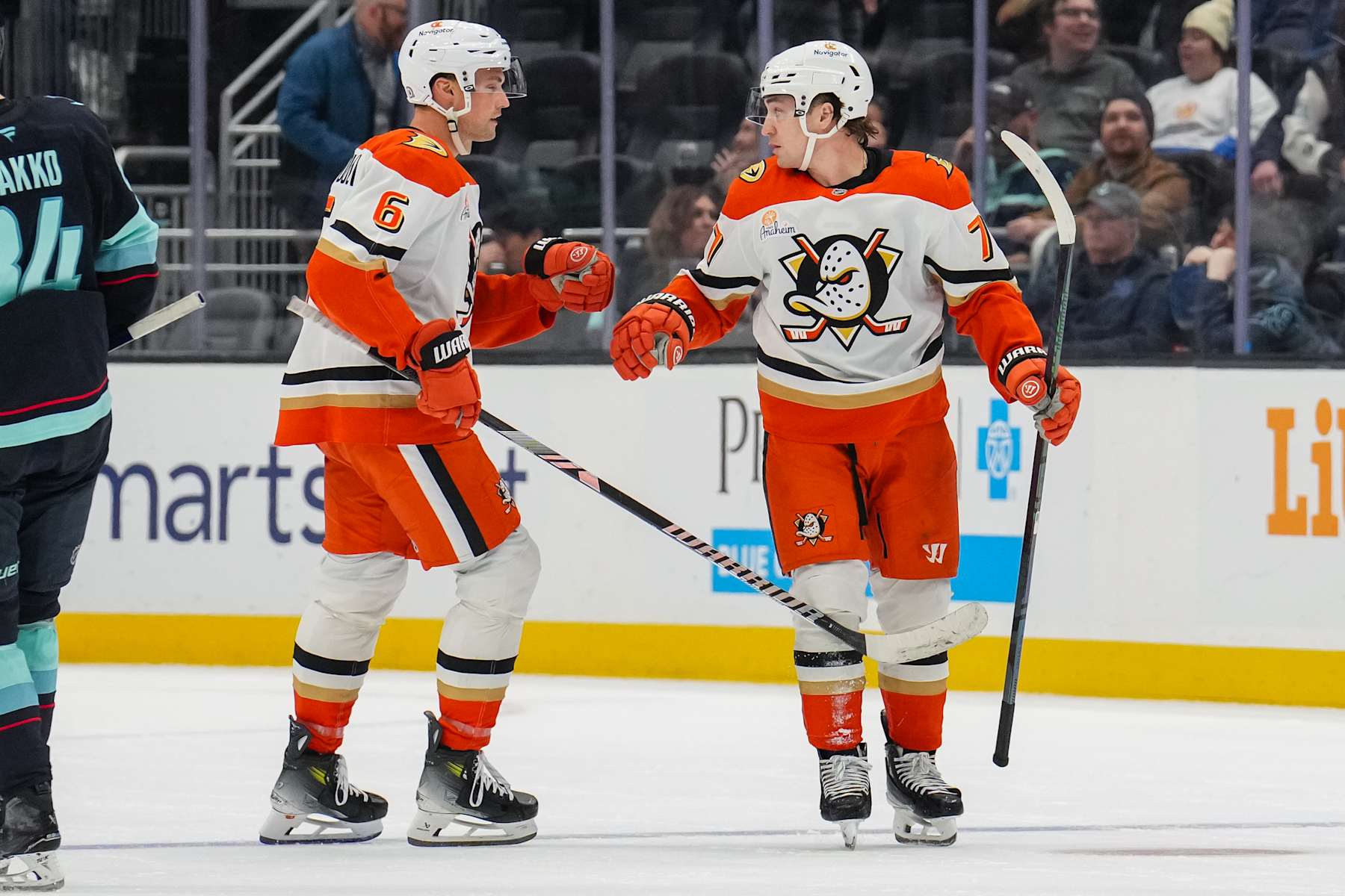 Brian Dumoulin and Frank Vatrano.