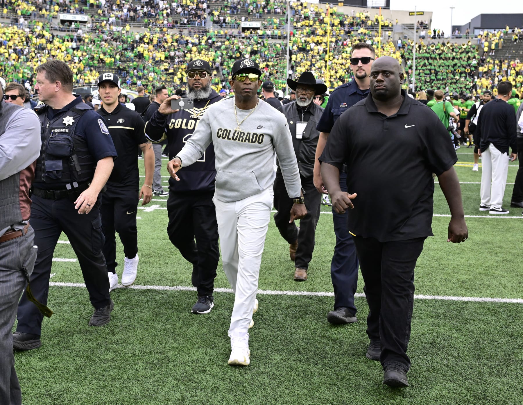 Colorado head coach Deion Sanders