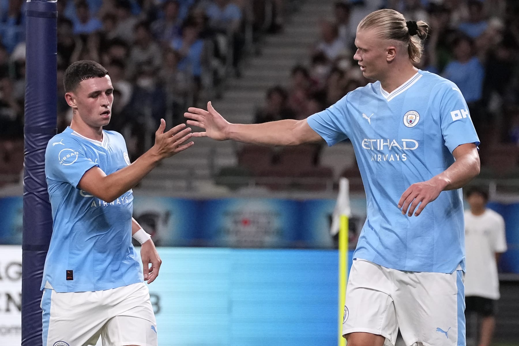 Phil Foden and Erling Haaland will be key to Manchester City's title defense this season.