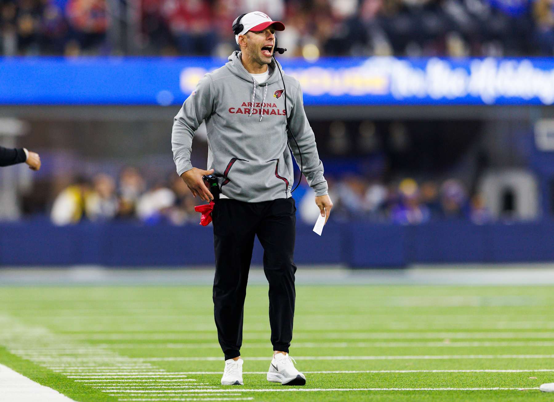 Arizona Cardinals head coach Jonathan Gannon