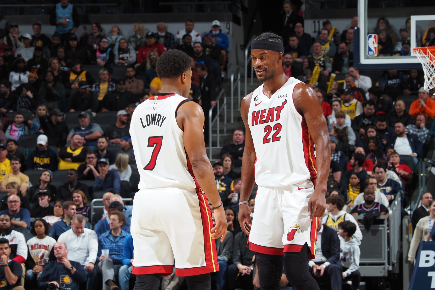 Kyle Lowry and Jimmy Butler