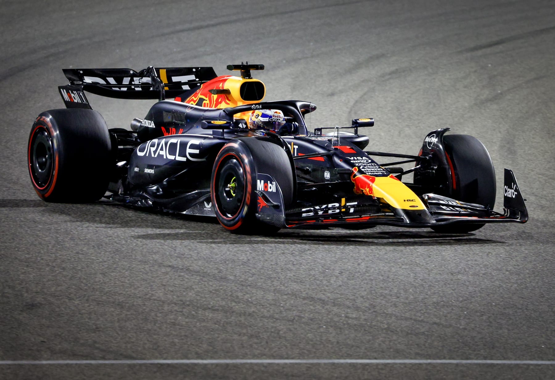 BAHRAIN - Max Verstappen (Red Bull Racing) during the Bahrain Grand Prix. ANP REMKO DE WAAL (Photo by ANP via Getty Images)