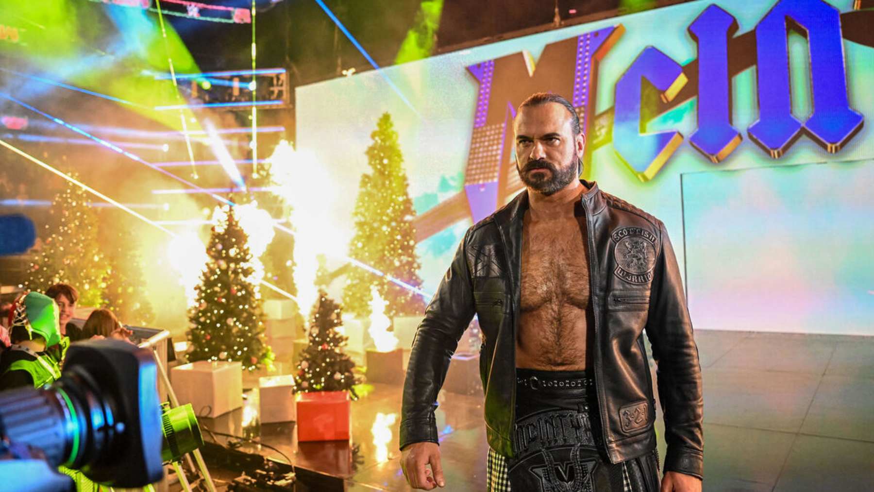 Drew McIntyre continues to destroy everyone in his way, once more fighting Sami Zayn in the main event.
