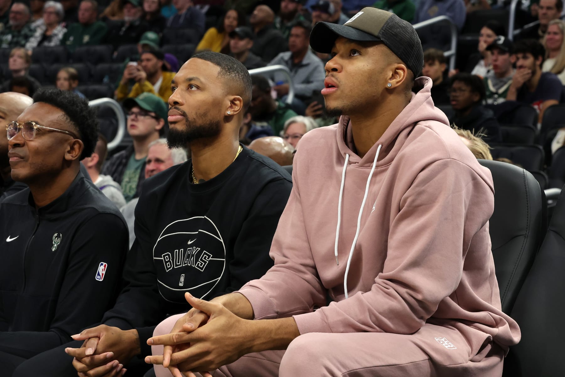 Damian Lillard and Giannis Antetokounmpo