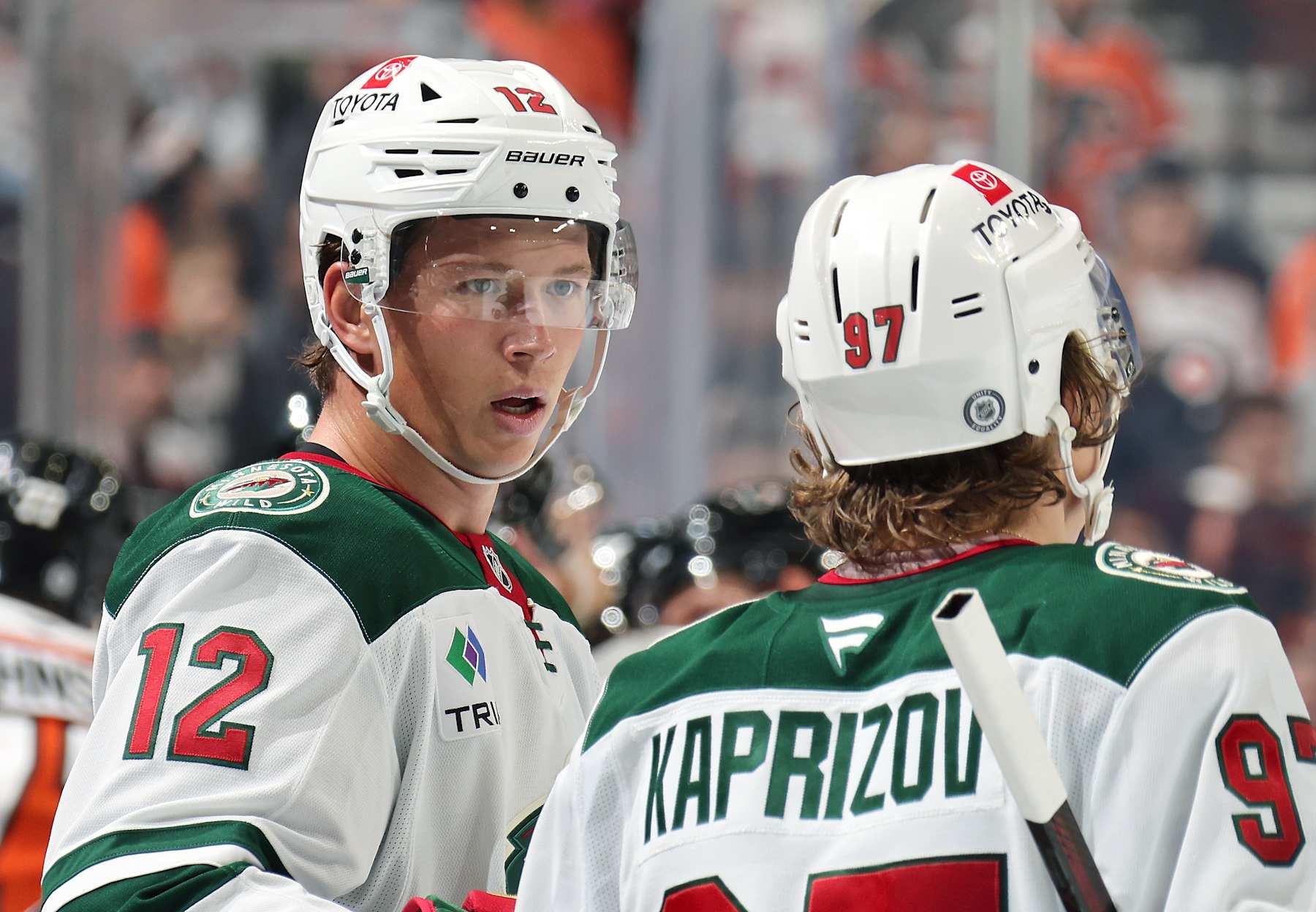 Matt Boldy and Kirill Kaprizov.