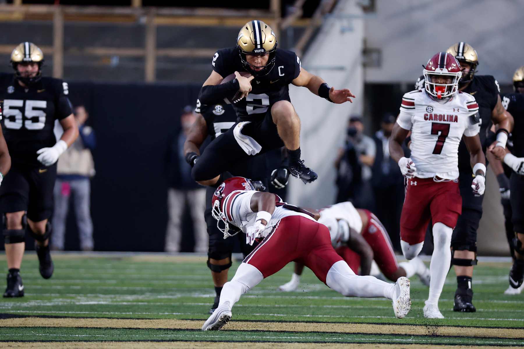Vanderbilt QB Diego Pavia 