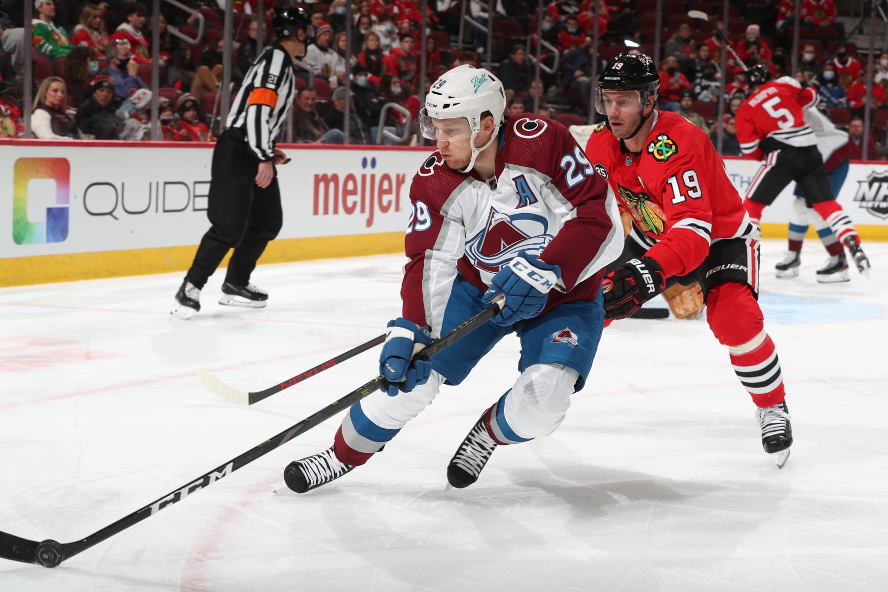 We could see Nathan MacKinnon and Jonathan Toews as teammates.