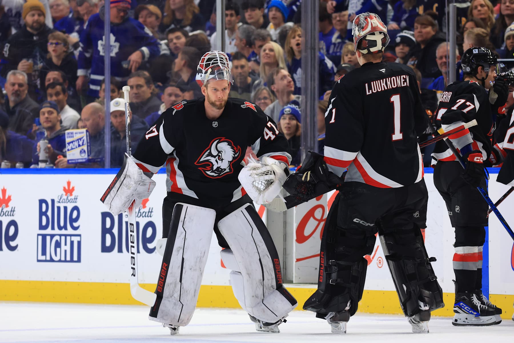 James Reimer and Ukko-Pekka Luukkonen.