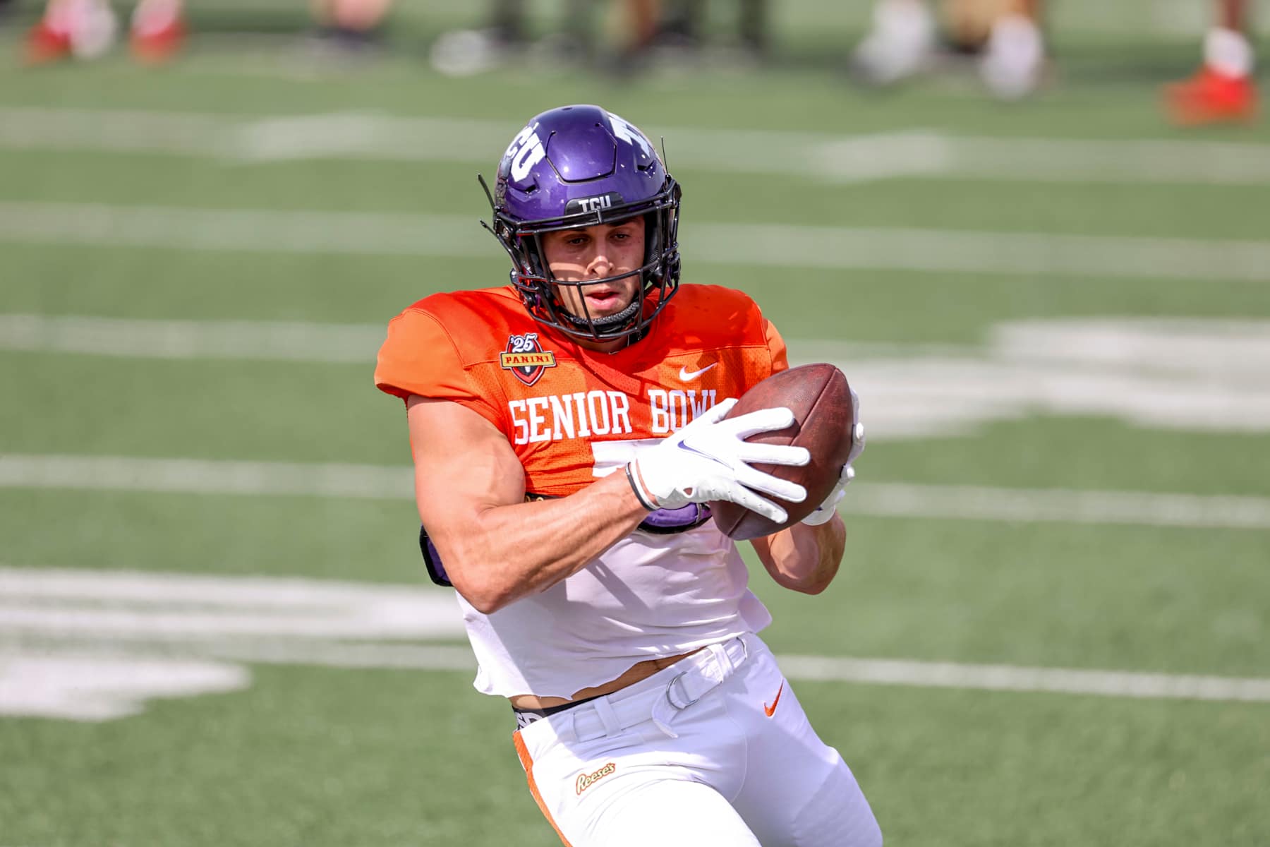 TCU wide receiver Jack Bech