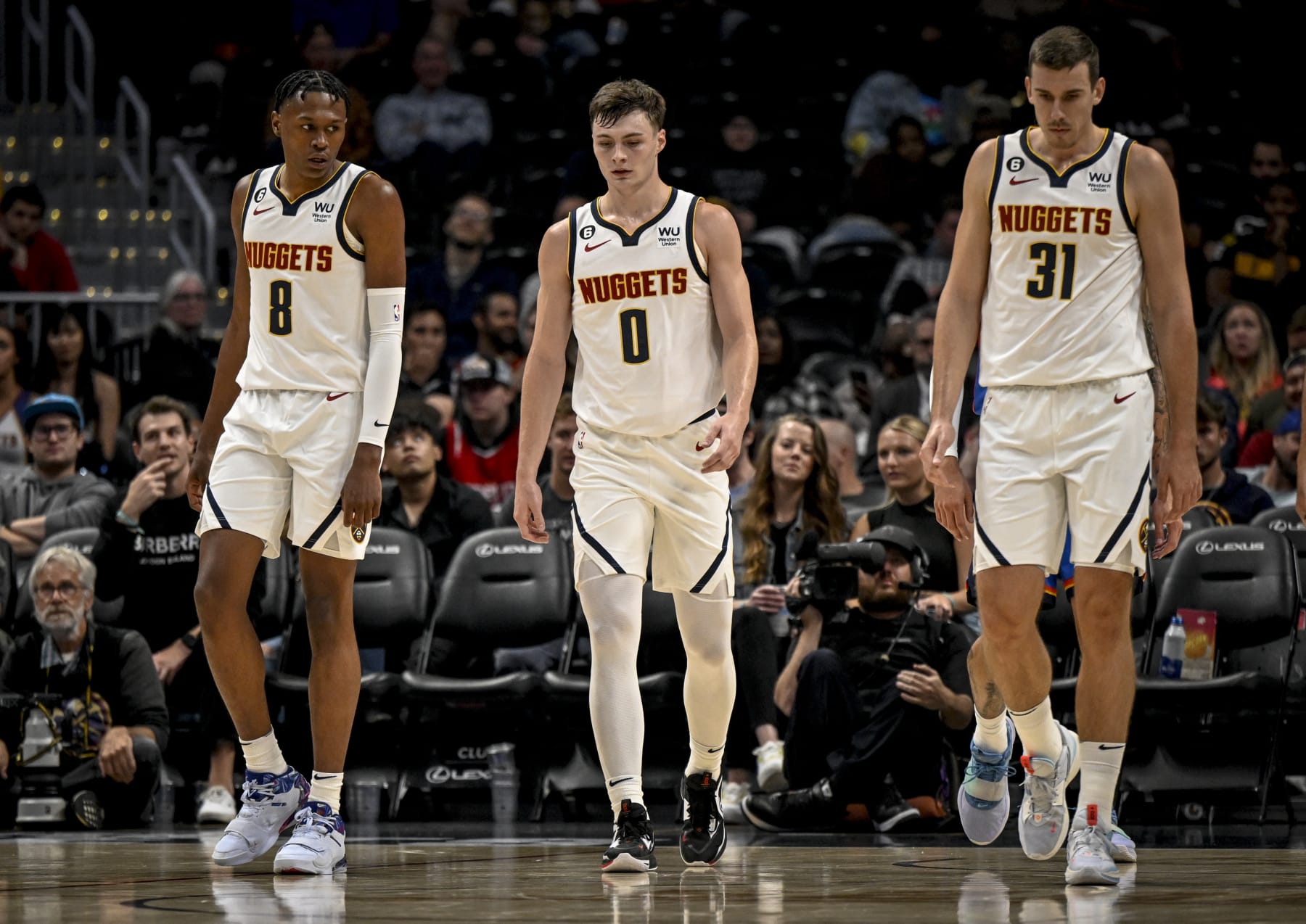 Peyton Watson and Christian Braun