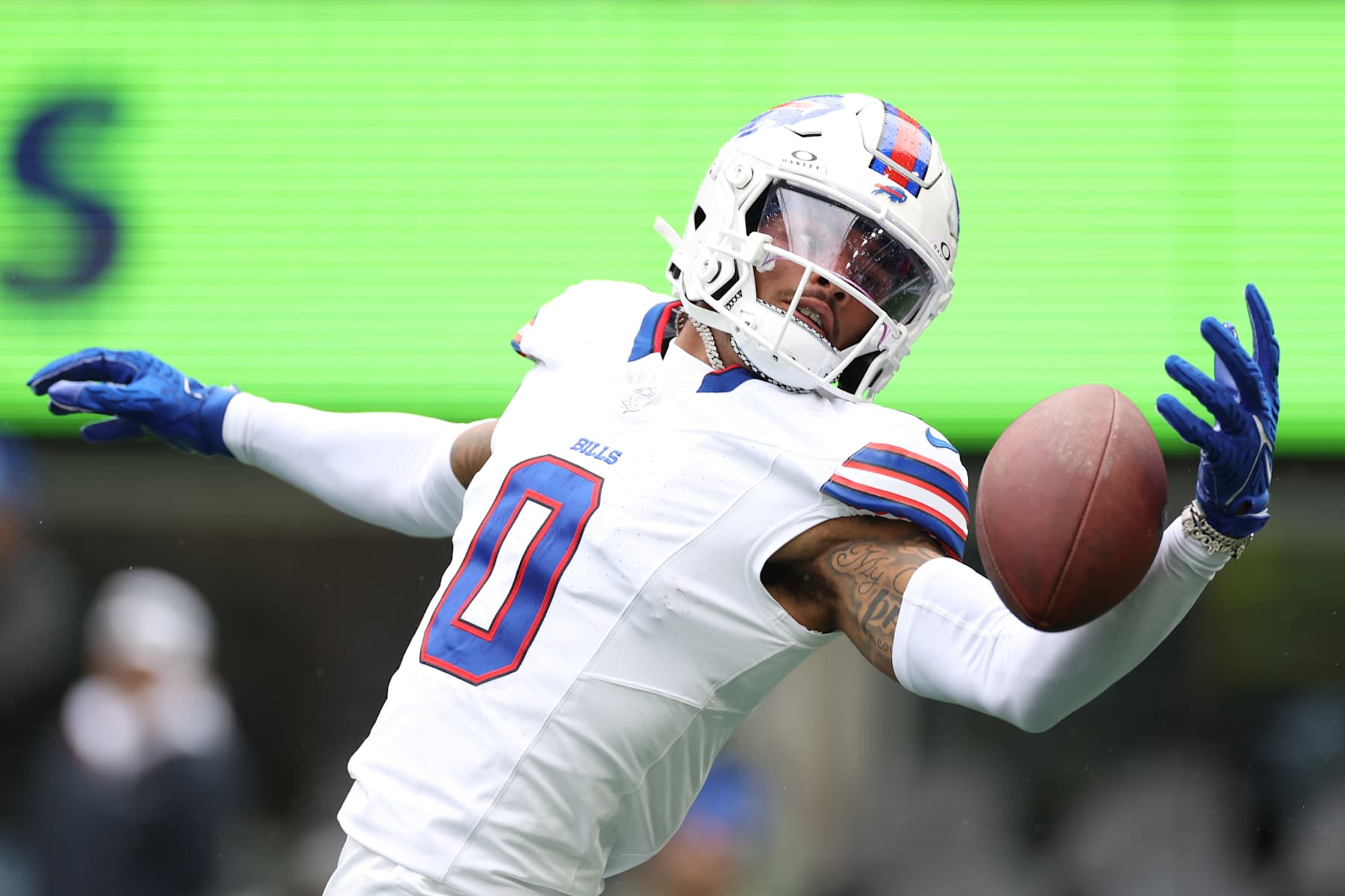 Buffalo Bills wide receiver Keon Coleman