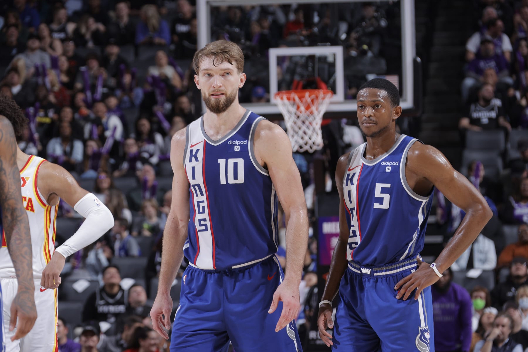 Domantas Sabonis and De'Aaron Fox