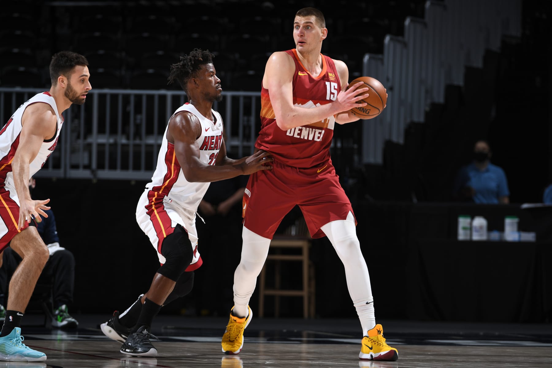 Jimmy Butler and Nikola JokiÄ