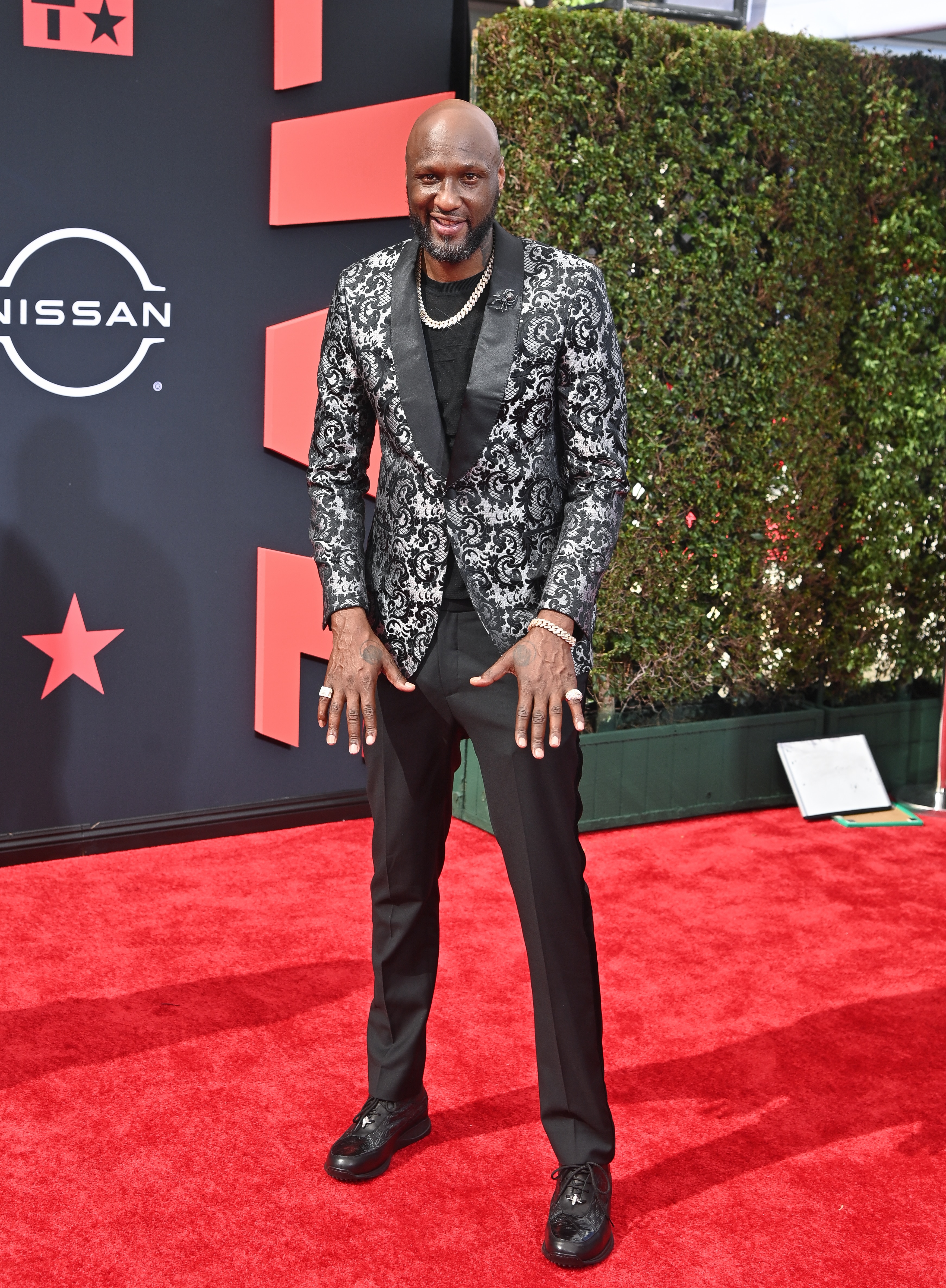 LOS ANGELES, CALIFORNIA - JUNE 26: Lamar Odom attends the 2022 BET Awards at Microsoft Theater on June 26, 2022 in Los Angeles, California.(Photo by Prince Williams/ Getty Images)