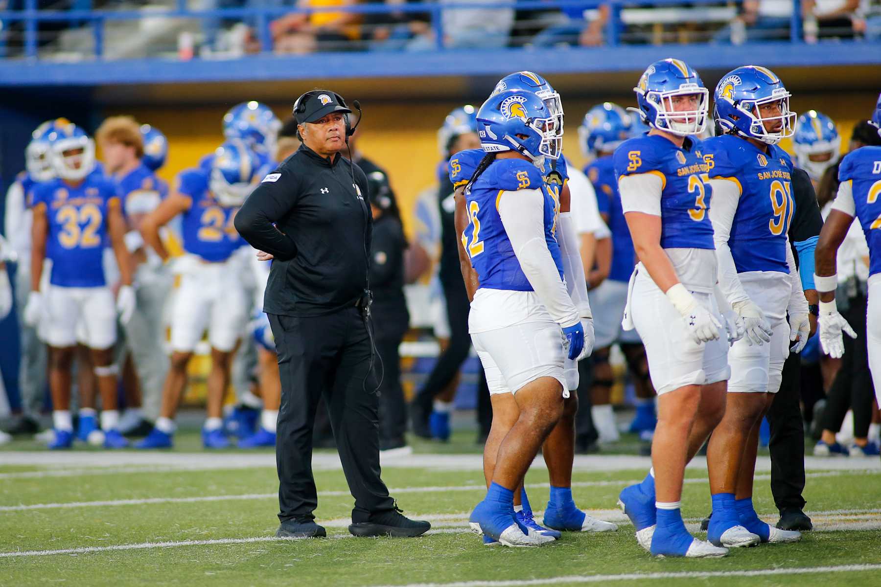 San Jose State Spartans head coach Ken Niumatalolo