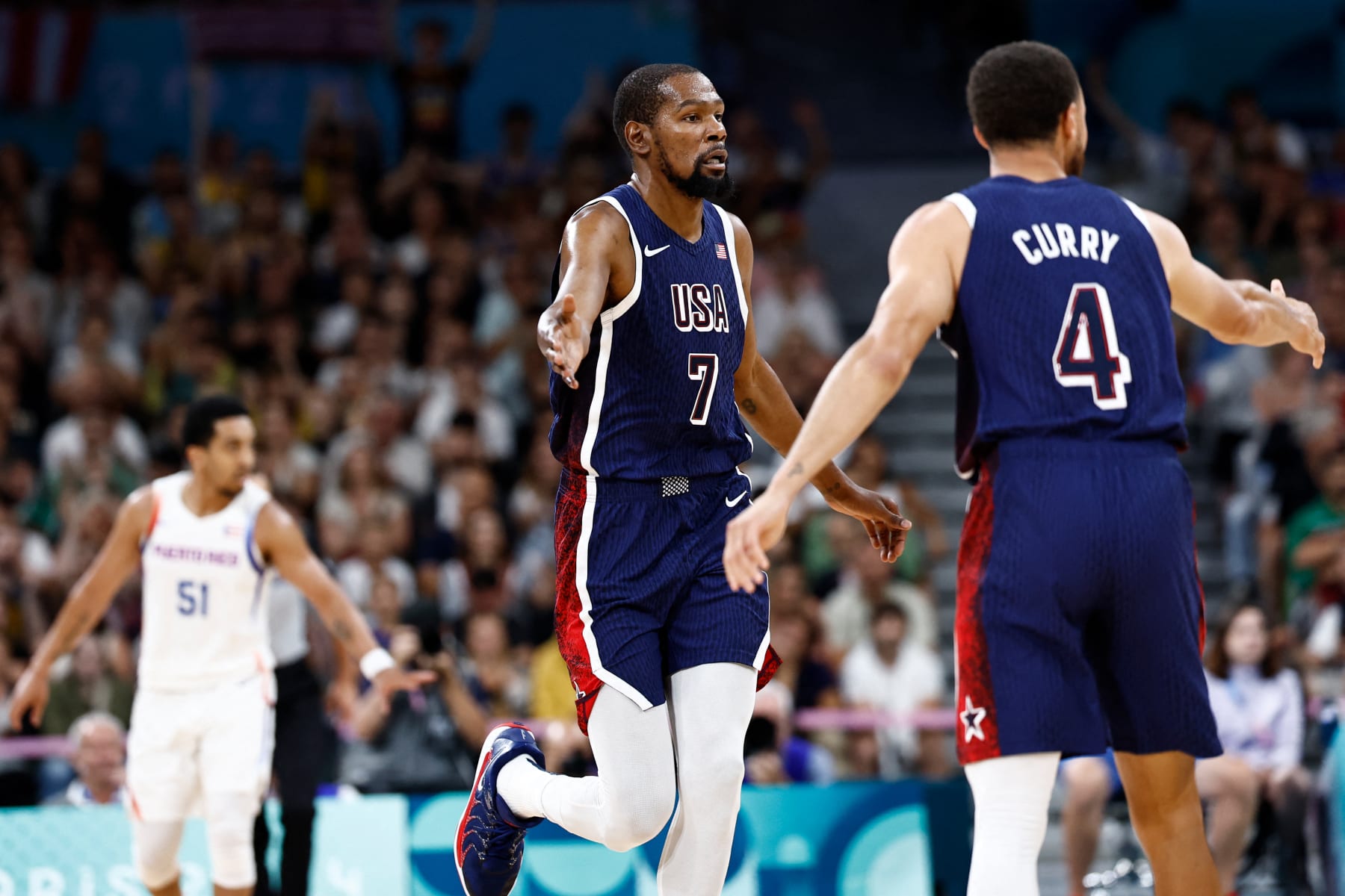 Kevin Durant and Stephen Curry